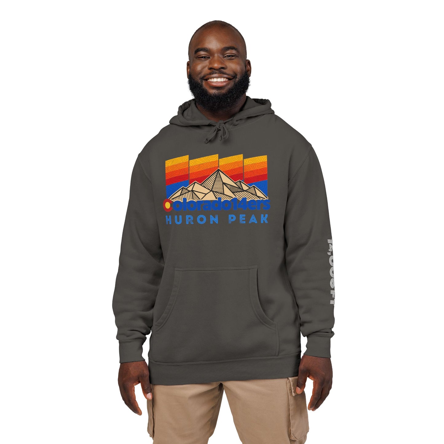 CO 14er Hoodie | Huron Peak