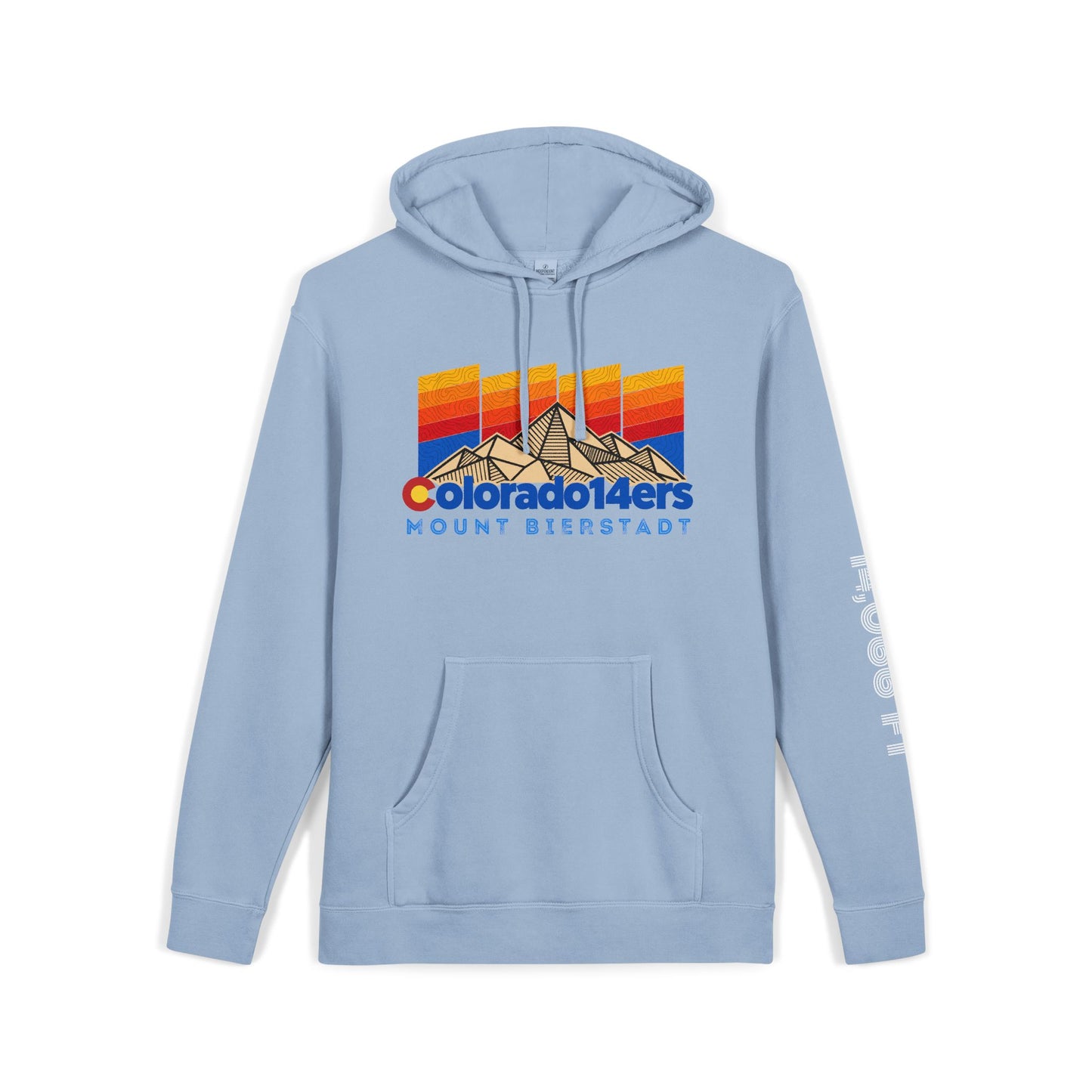 CO 14er Hoodie | Mount Bierstadt