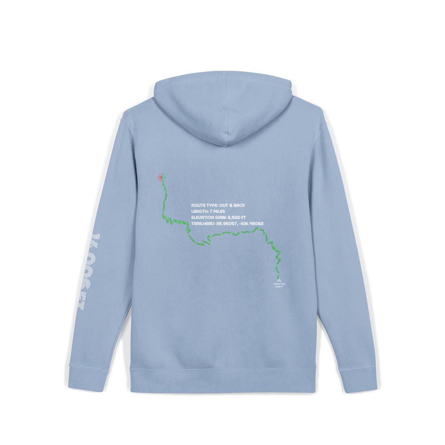 CO 14er Hoodie | Huron Peak