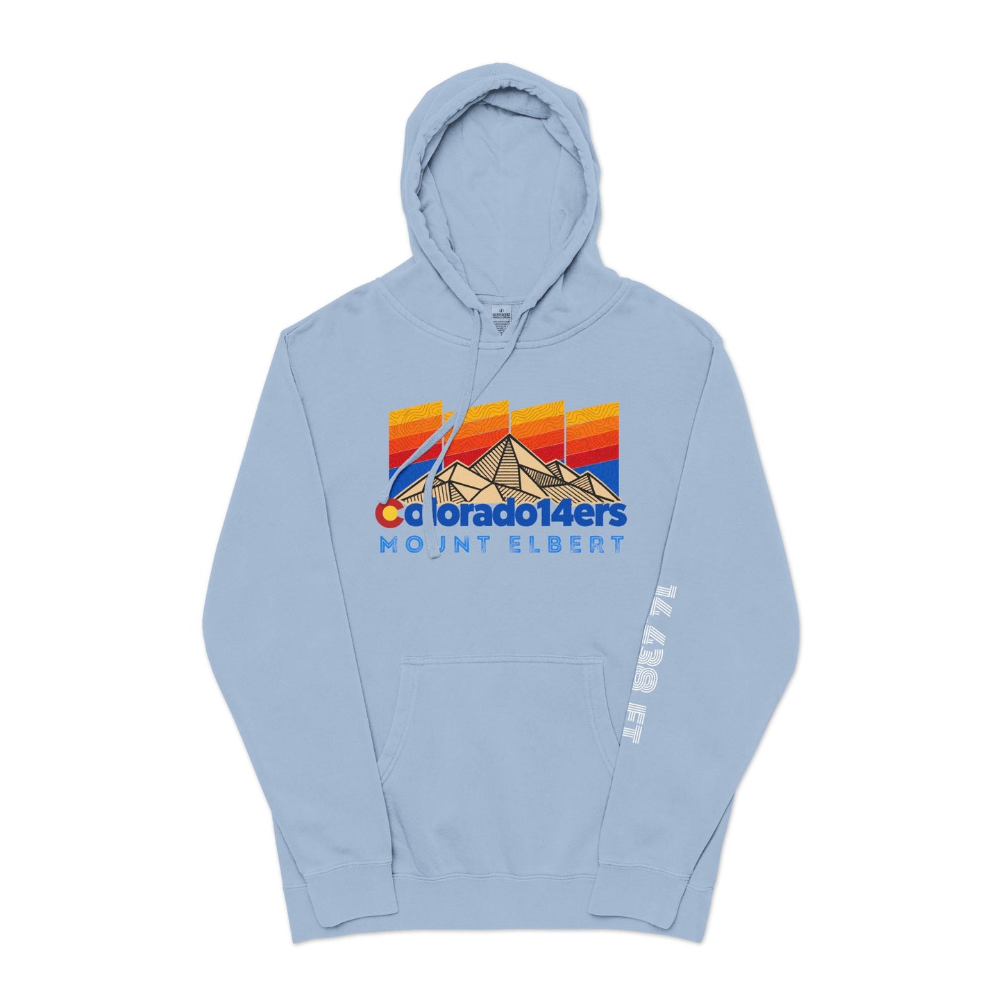 CO 14er Hoodie | Mount Elbert