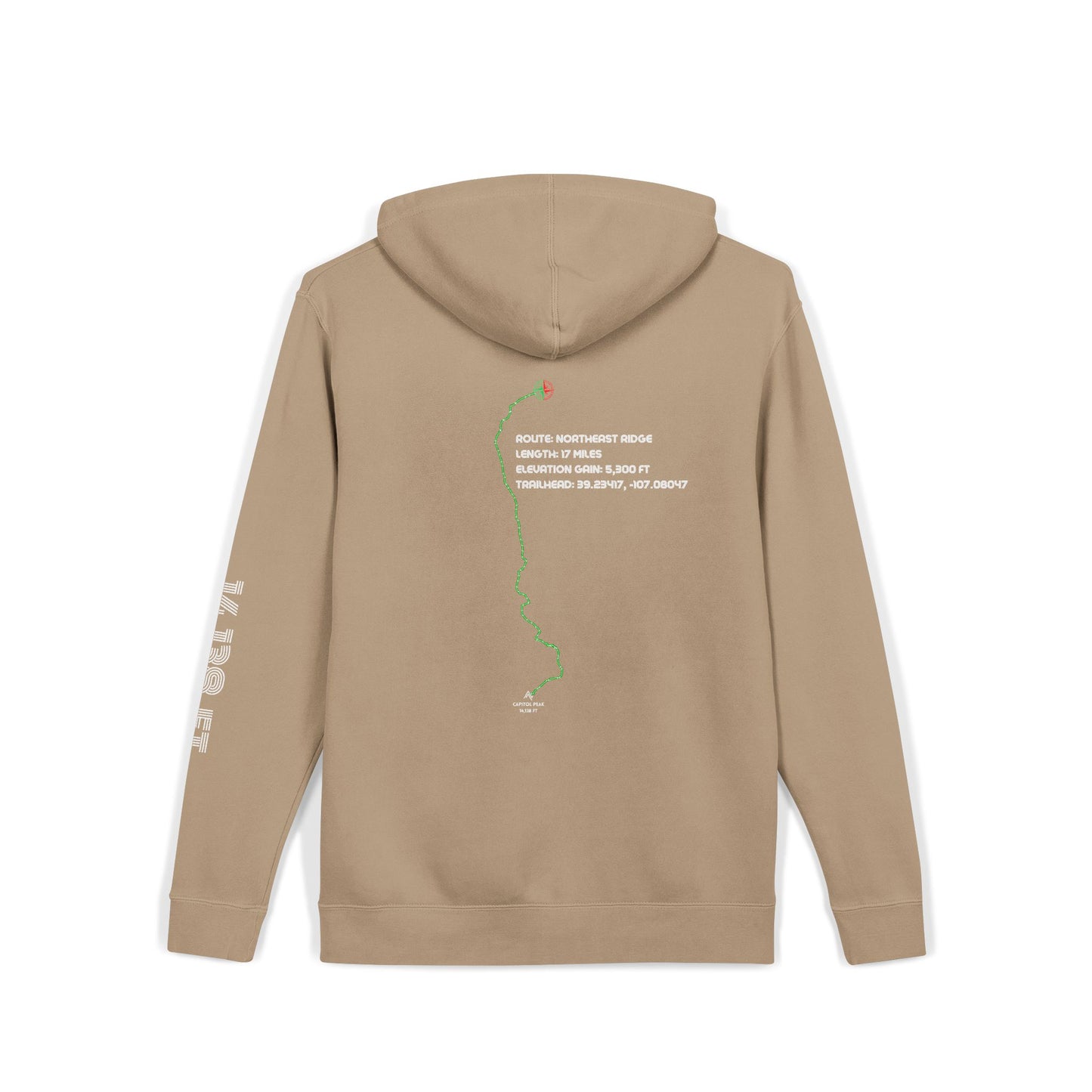 CO 14er Hoodie | Capitol Peak