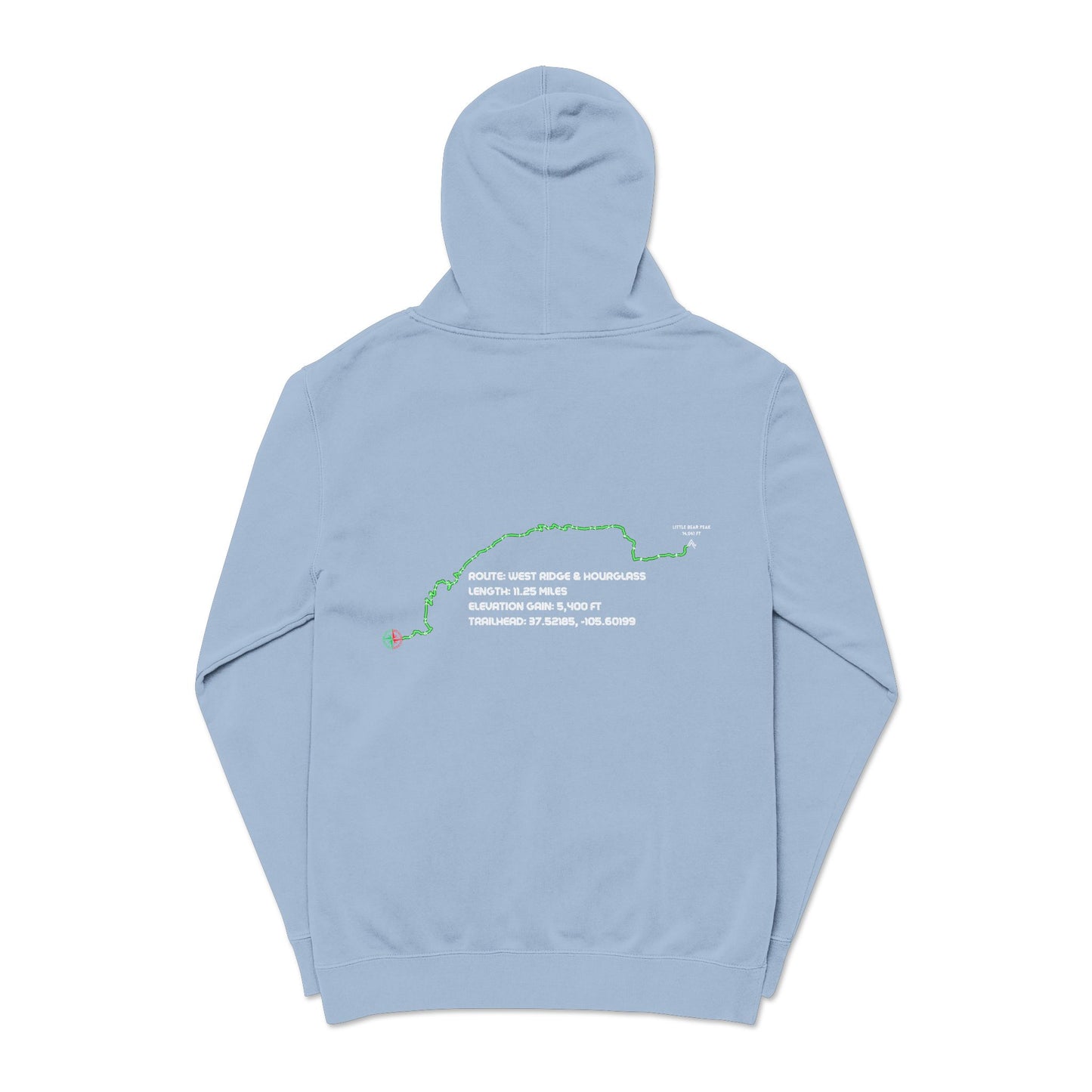 CO 14er Hoodie | Little Bear Peak