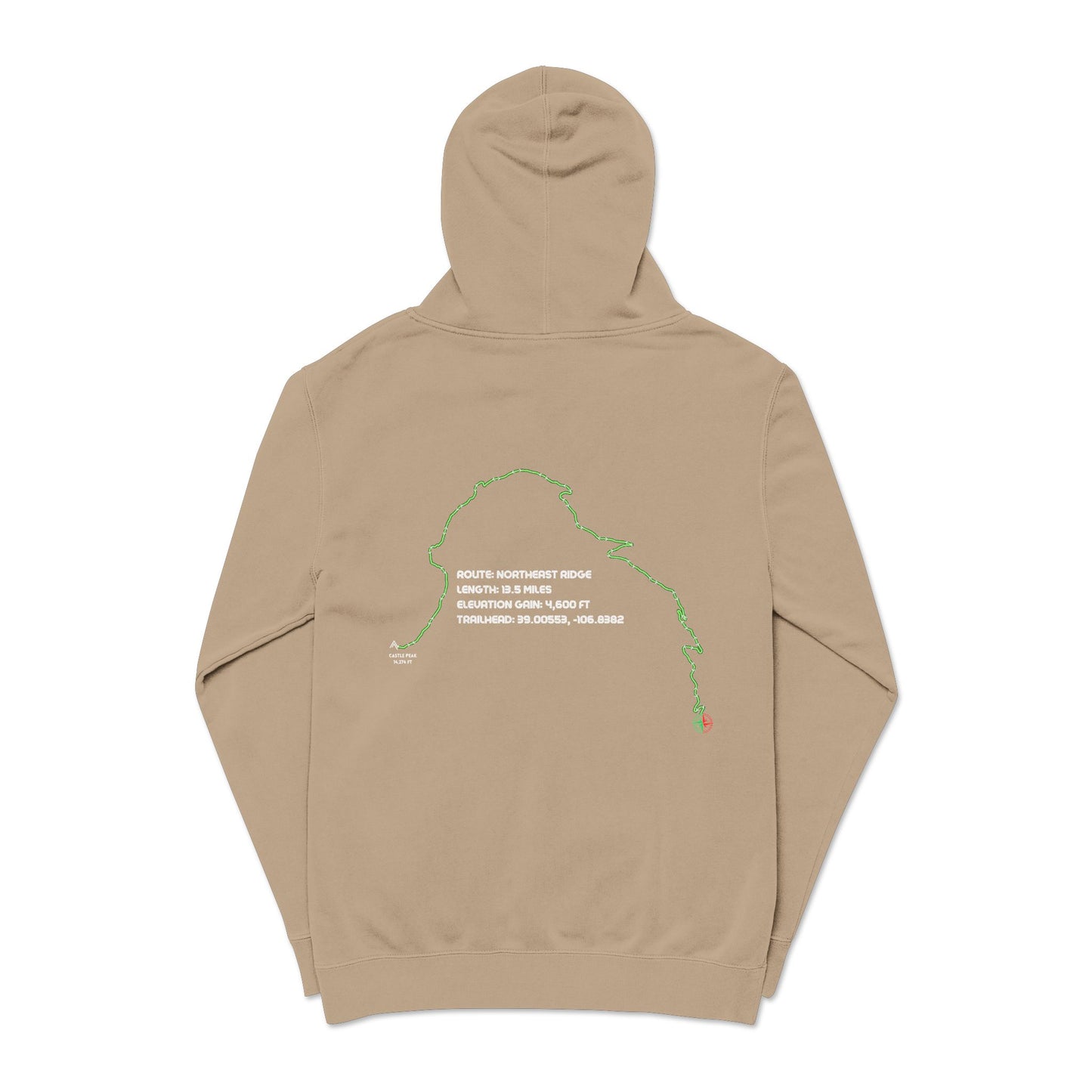 CO 14er Hoodie | Castle Peak