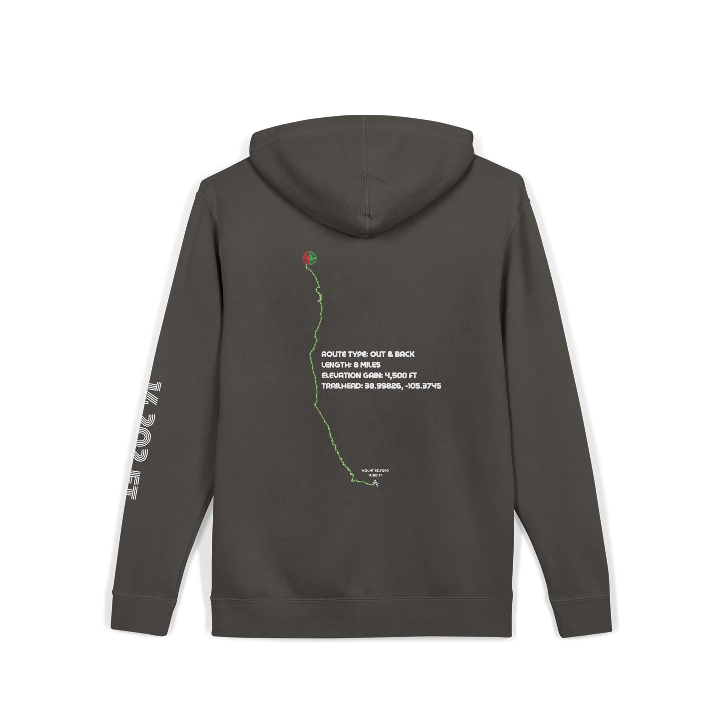 CO 14er Hoodie | Mount Belford
