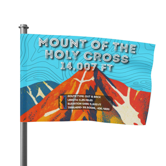 CO 14er Summit Flag | Mount of the Holy Cross