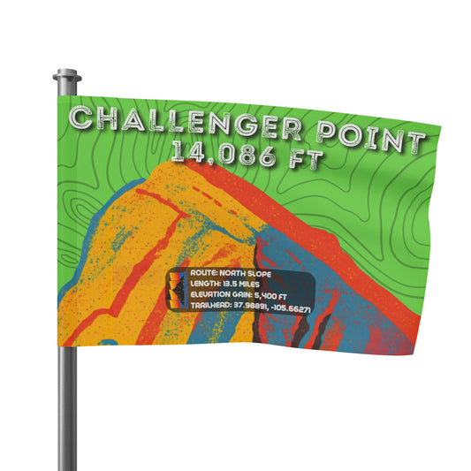 CO 14er Summit Flag | Challenger Point