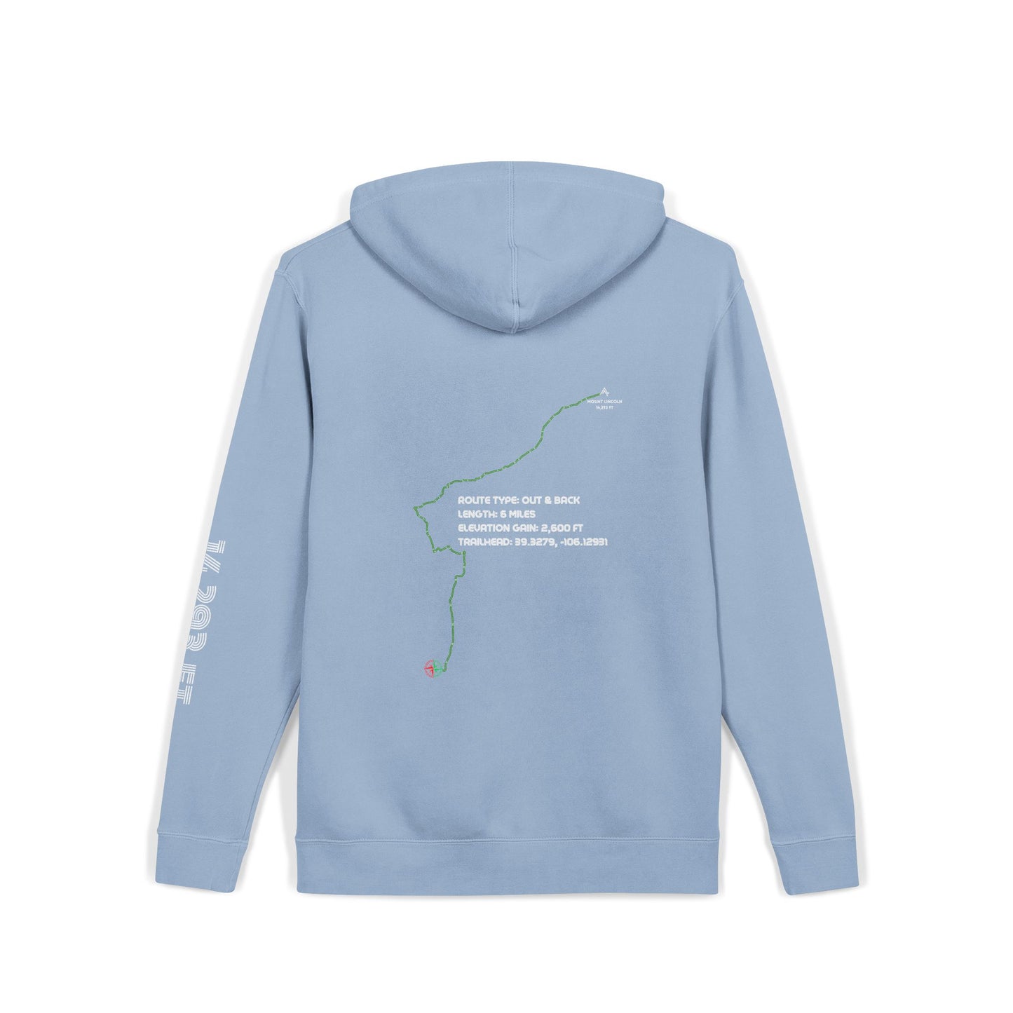 CO 14er Hoodie | Mount Lincoln