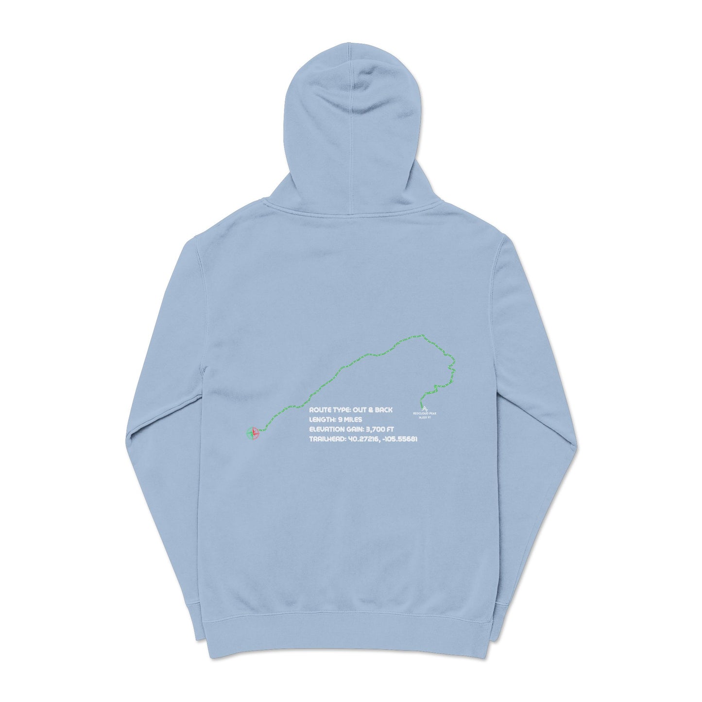 CO 14er Hoodie | Redcloud Peak