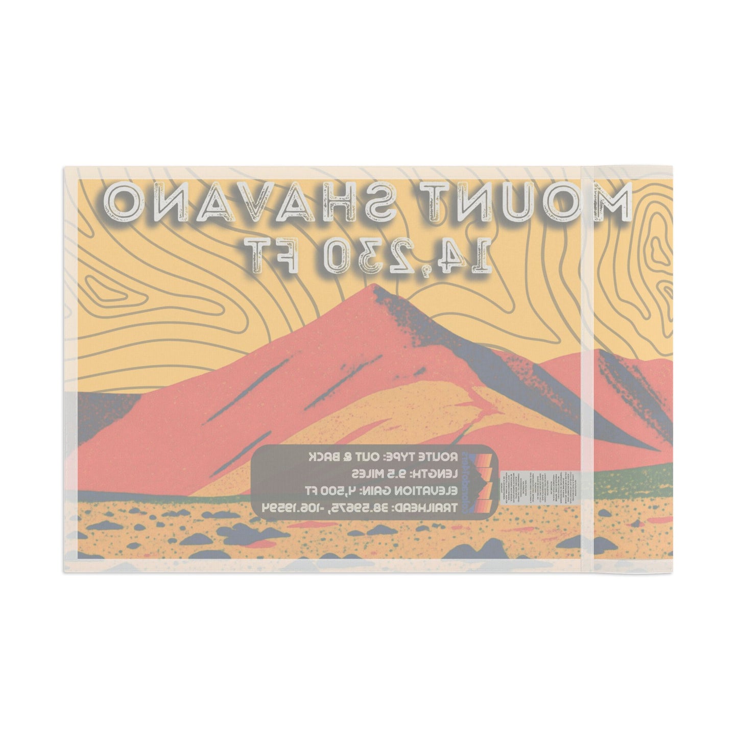 CO 14er Summit Flag | Mount Shavano
