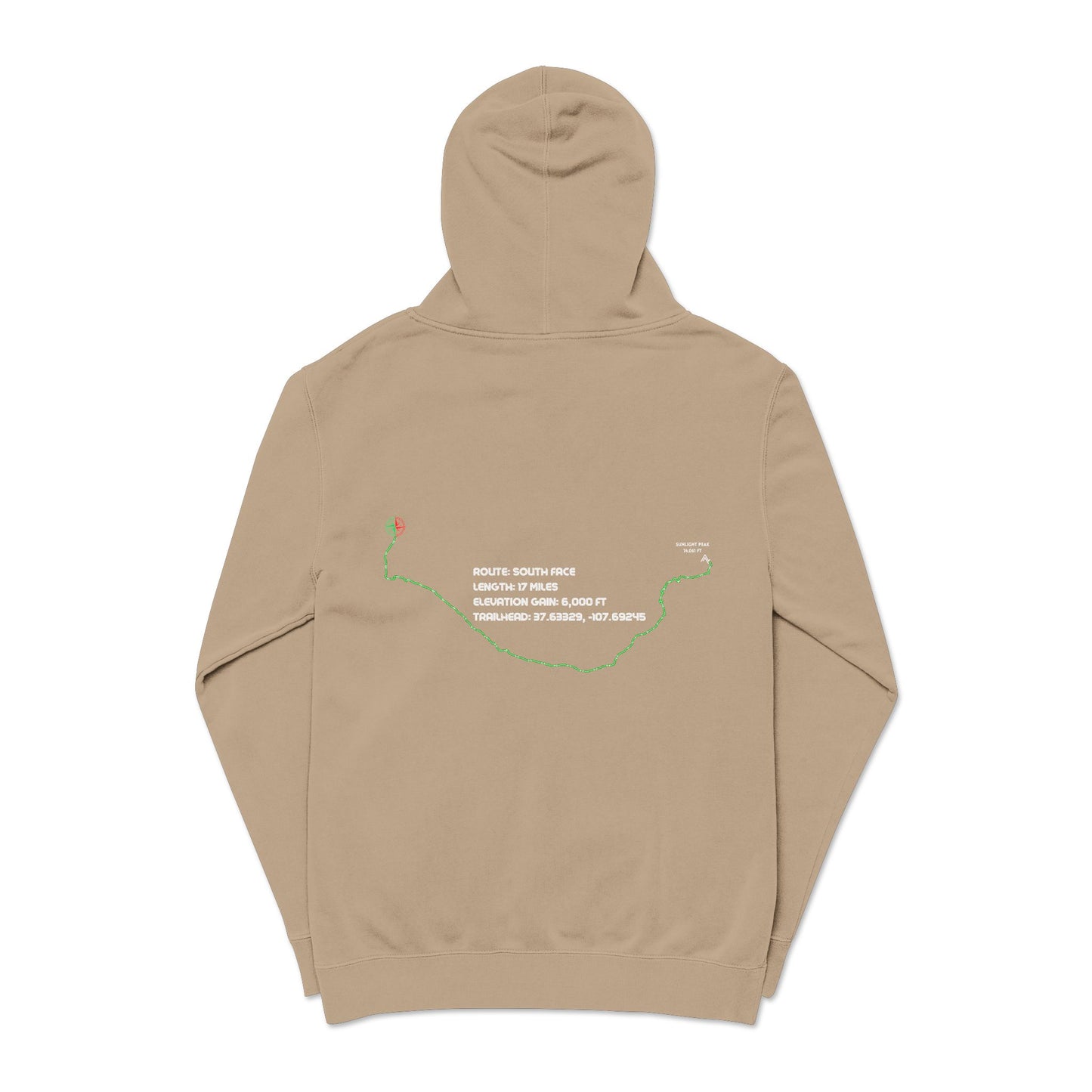 CO 14er Hoodie | Sunlight Peak