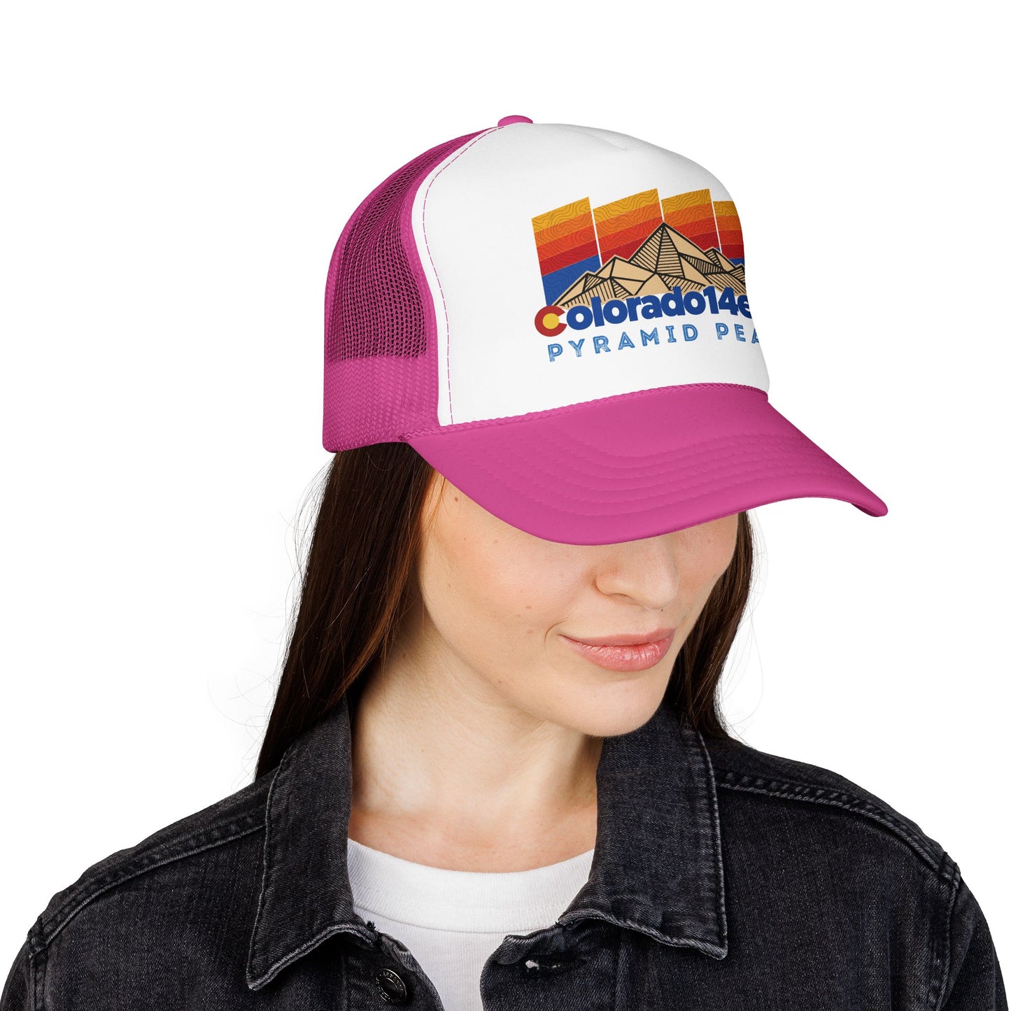 CO 14er Trucker Hat | Pyramid Peak