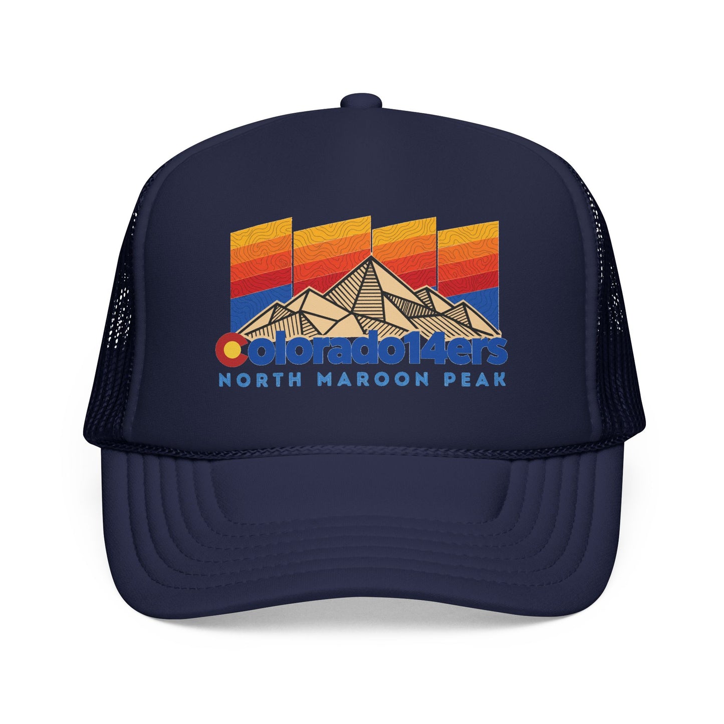 CO 14er Trucker Hat | North Maroon Peak