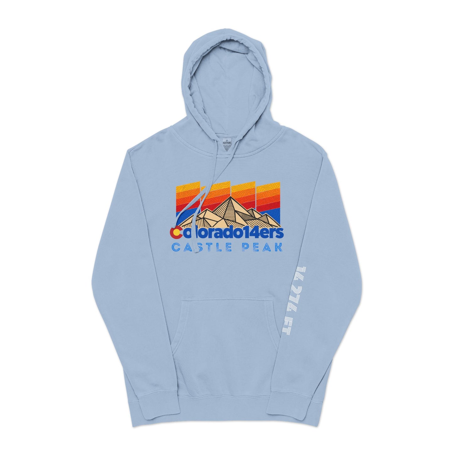 CO 14er Hoodie | Castle Peak