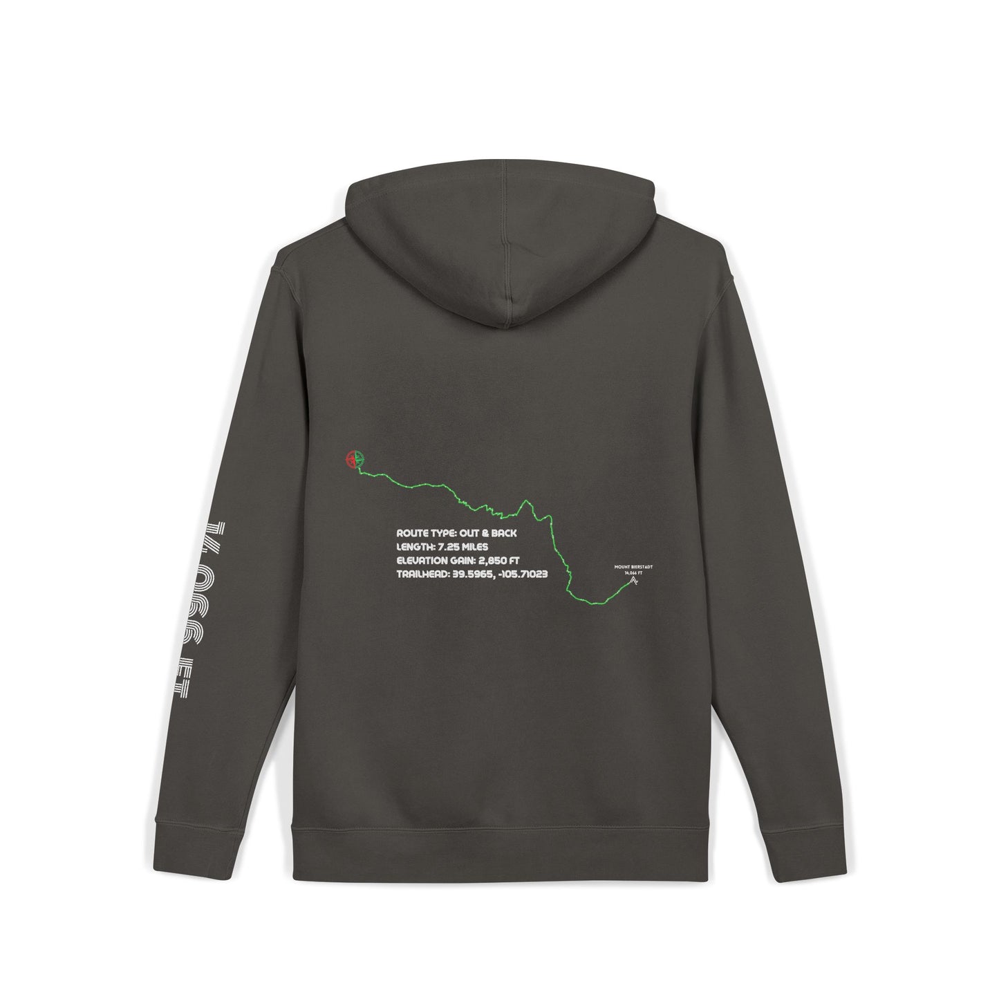 CO 14er Hoodie | Mount Bierstadt