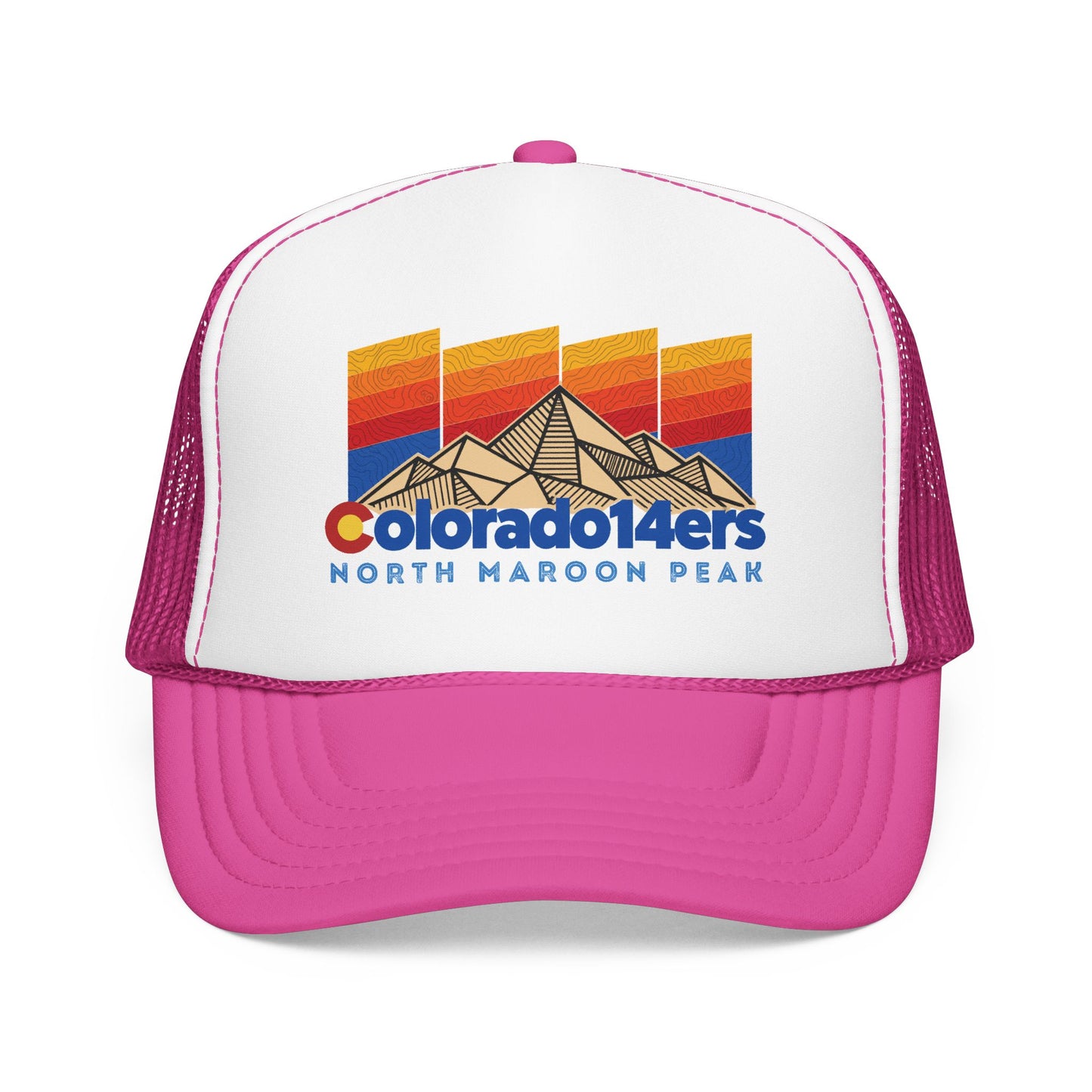 CO 14er Trucker Hat | North Maroon Peak