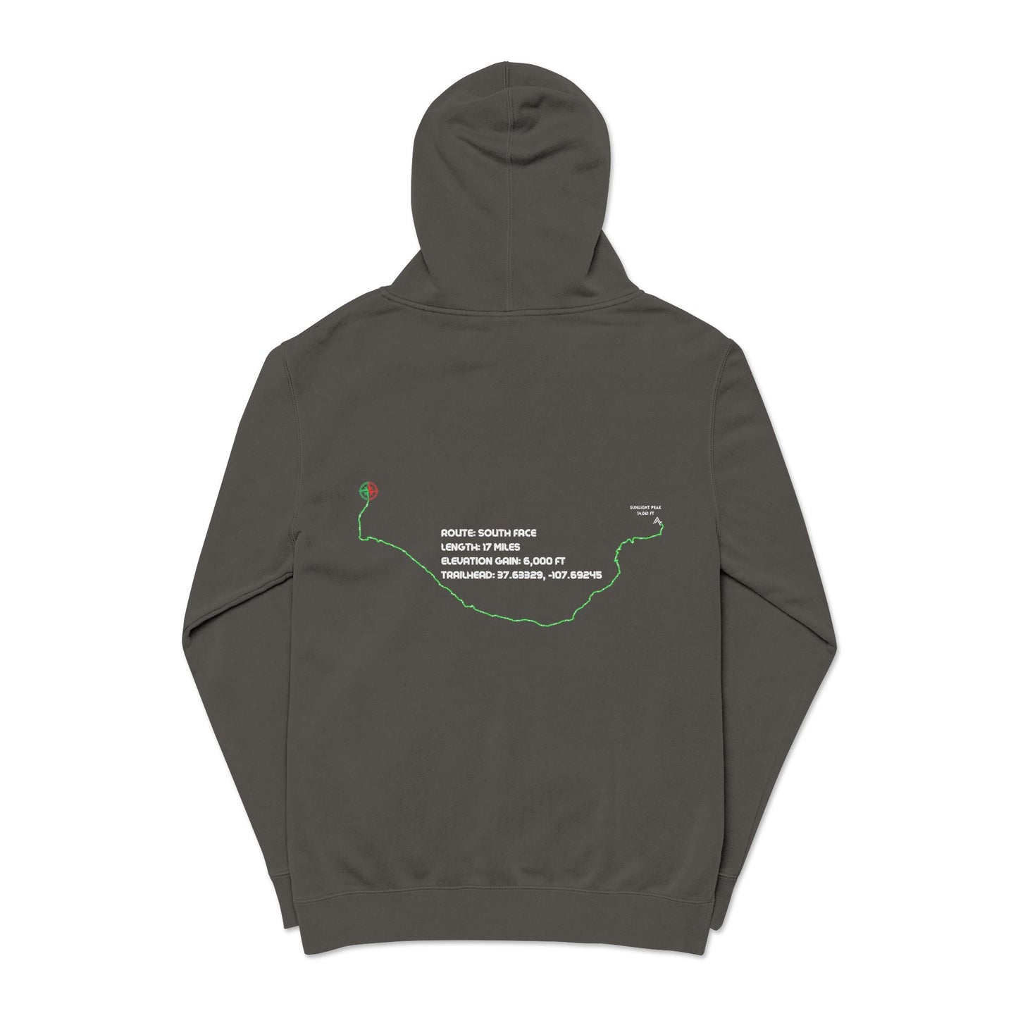 CO 14er Hoodie | Sunlight Peak