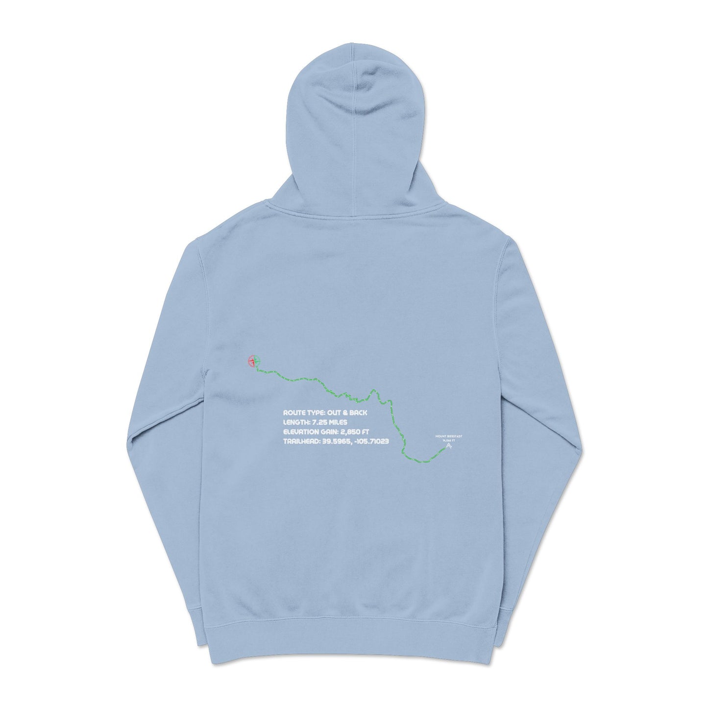 CO 14er Hoodie | Mount Bierstadt