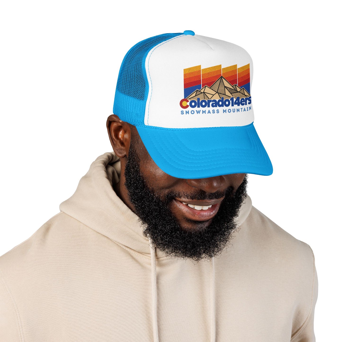 CO 14er Trucker Hat | Snowmass Mountain
