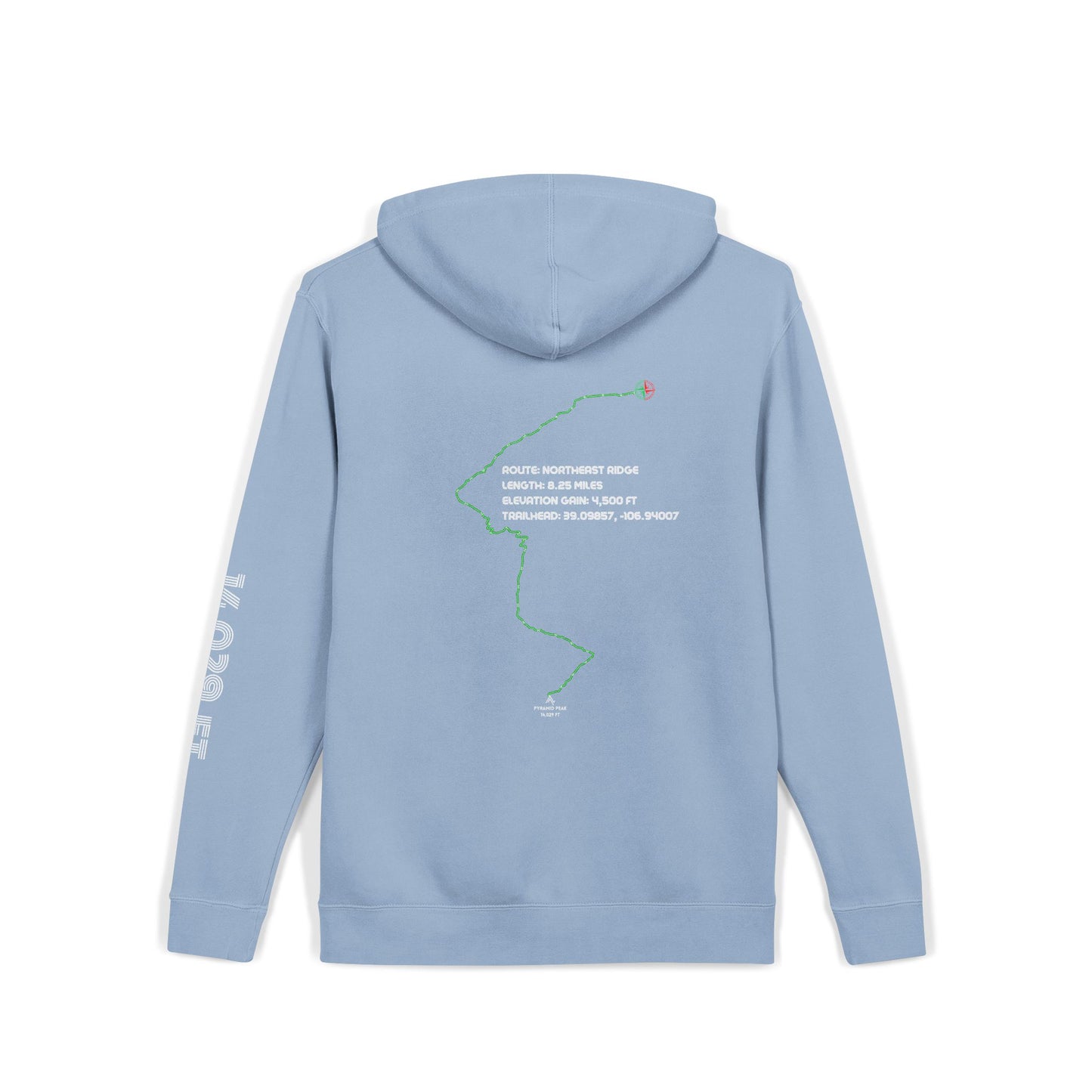 CO 14er Hoodie | Pyramid Peak