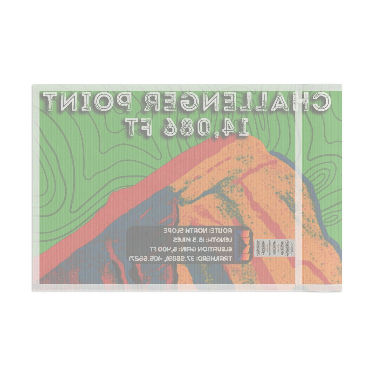 CO 14er Summit Flag | Challenger Point