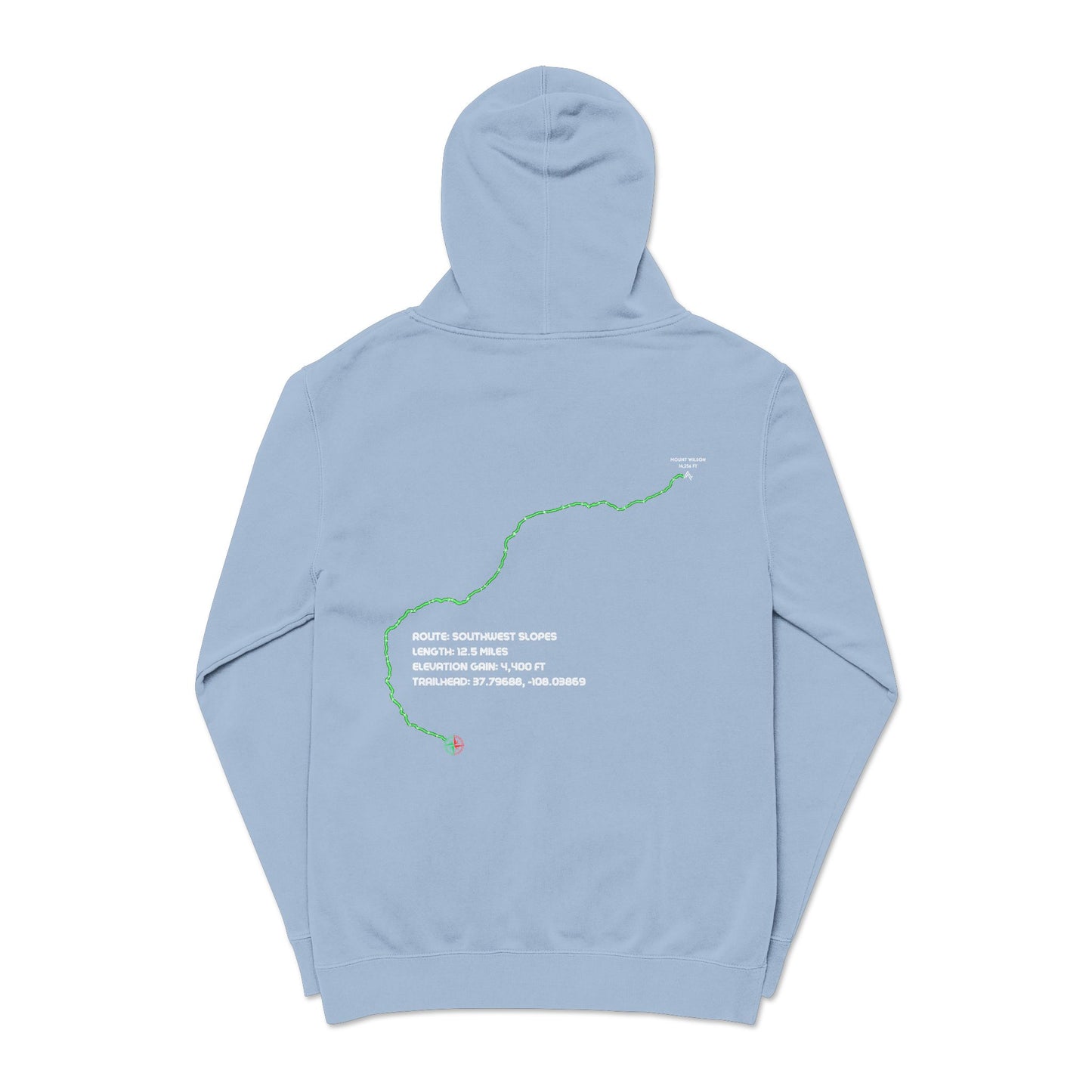 CO 14er Hoodie | Mount Wilson