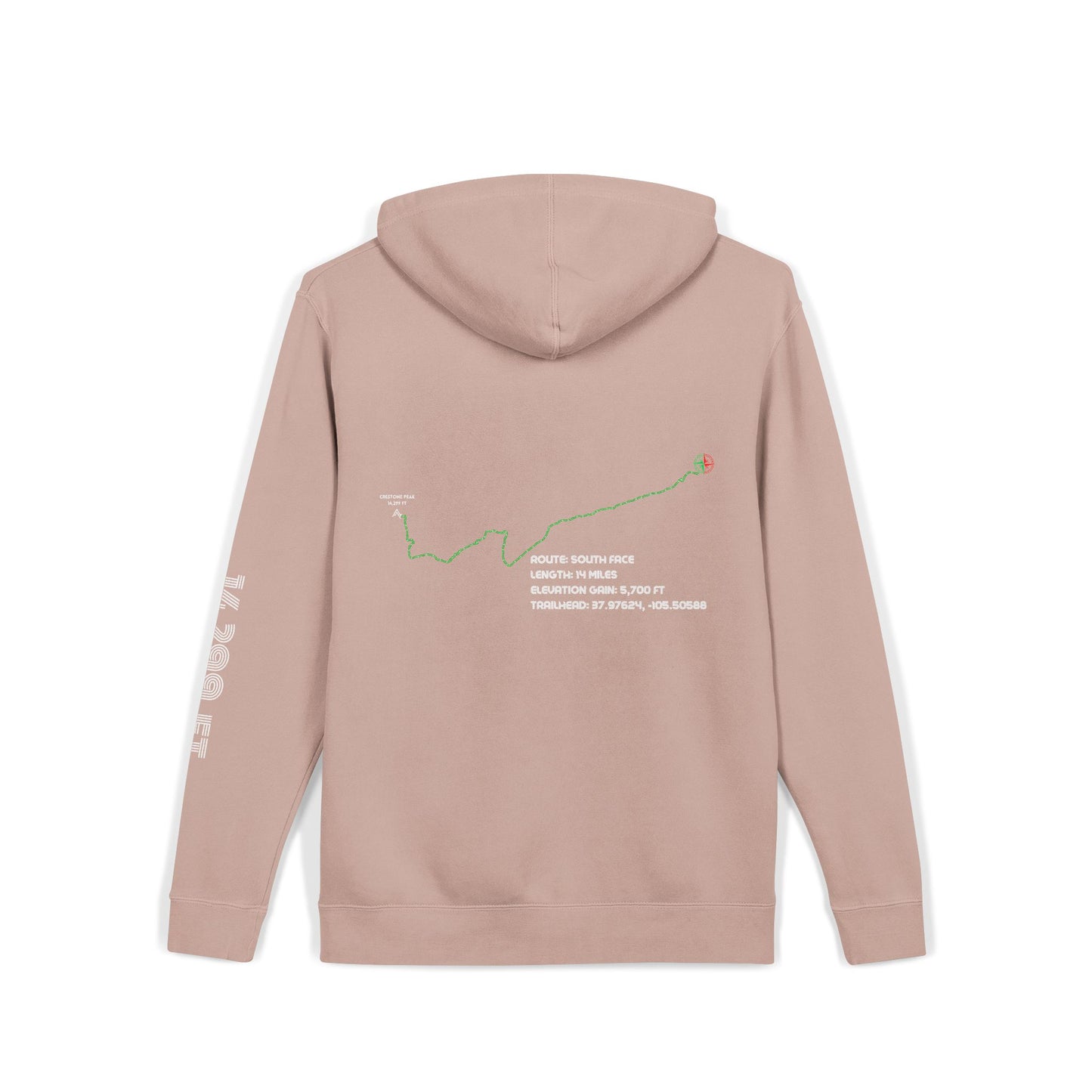CO 14er Hoodie | Crestone Peak