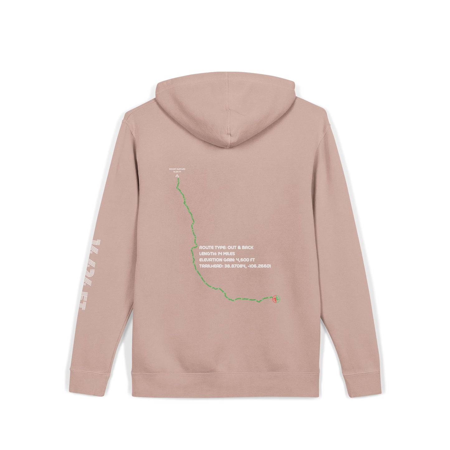 CO 14er Hoodie | Mount Harvard