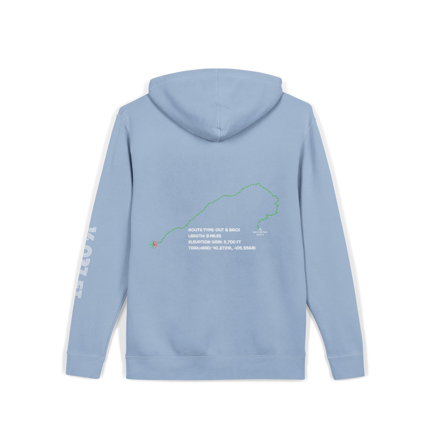 CO 14er Hoodie | Redcloud Peak