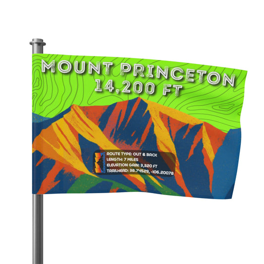 CO 14er Summit Flag | Mount Princeton