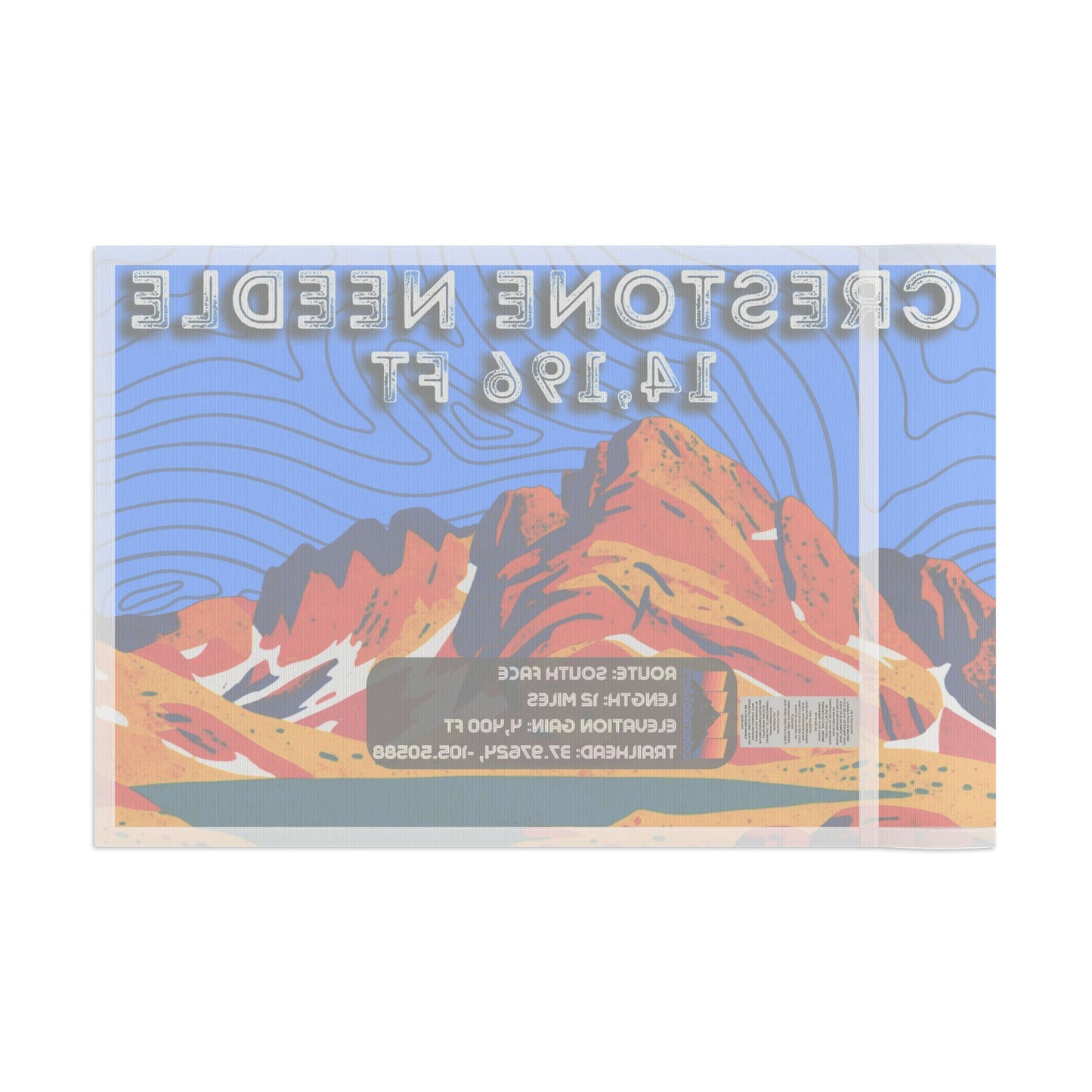 CO 14er Summit Flag | Crestone Needle