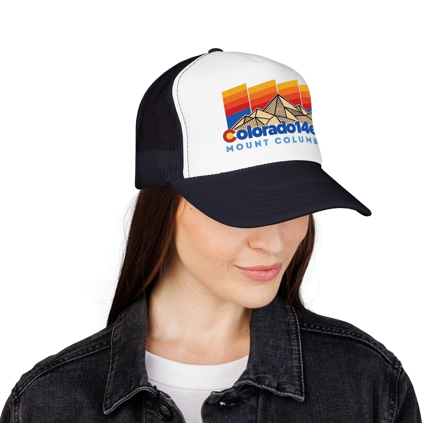 CO 14er Trucker Hat | Mount Columbia