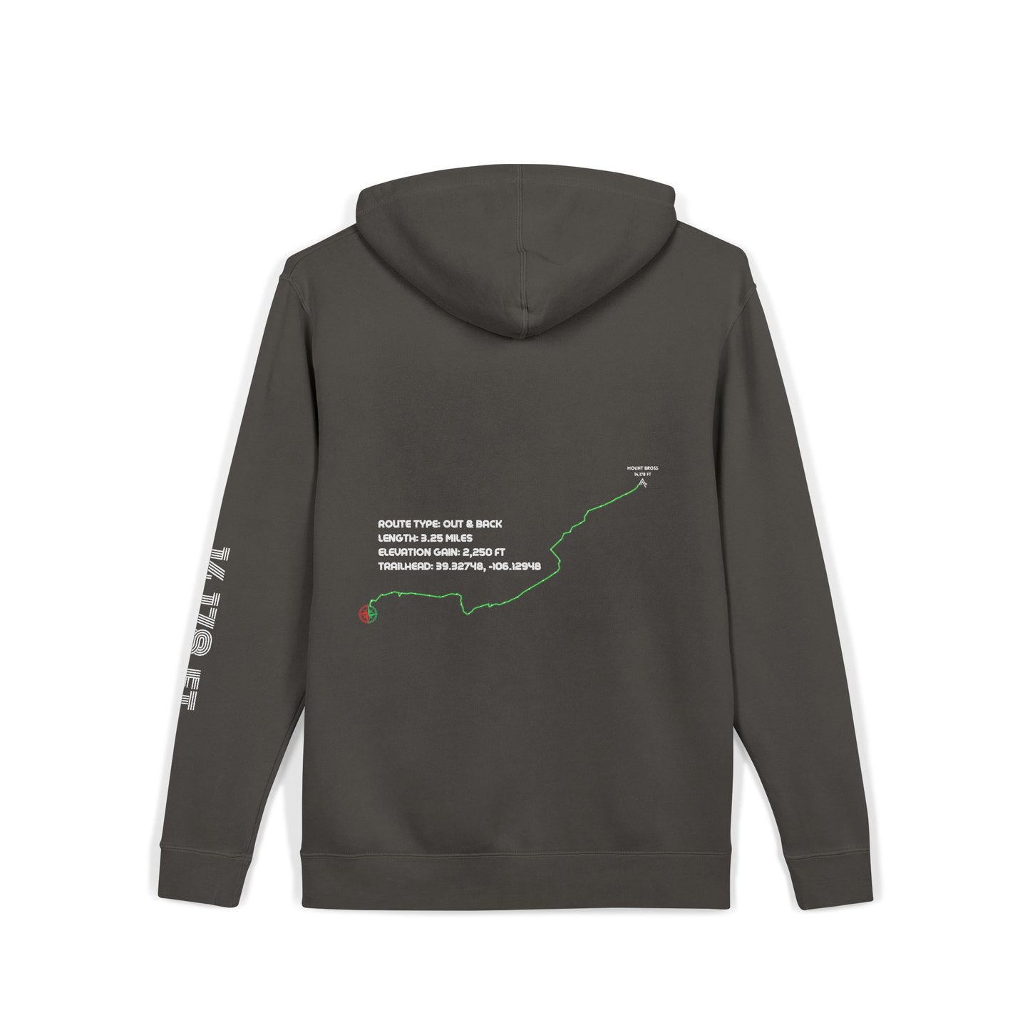 CO 14er Hoodie | Mount Bross