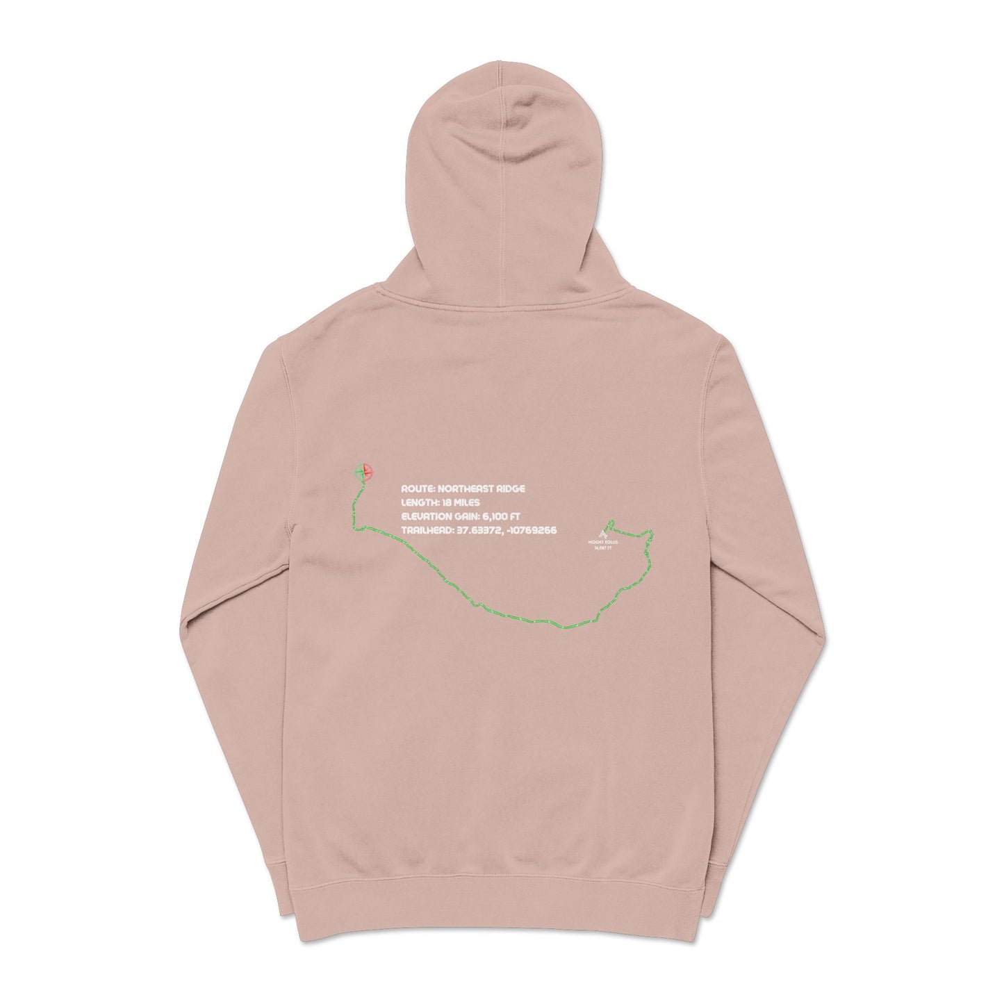CO 14er Hoodie | Mount Eolus