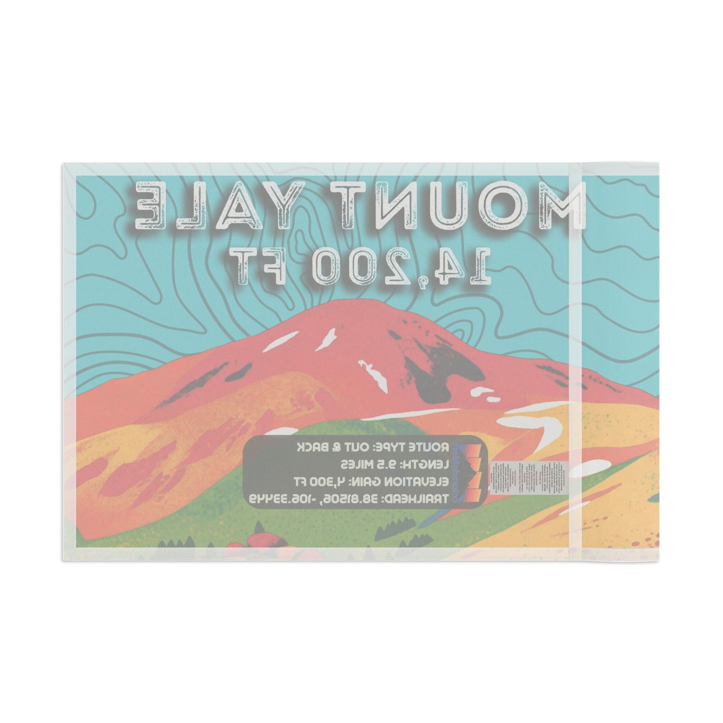 CO 14er Summit Flag | Mount Yale