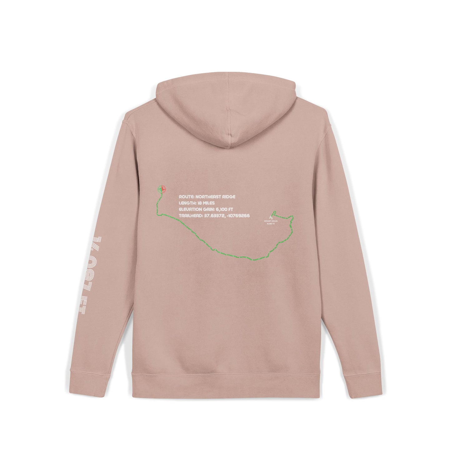 CO 14er Hoodie | Mount Eolus