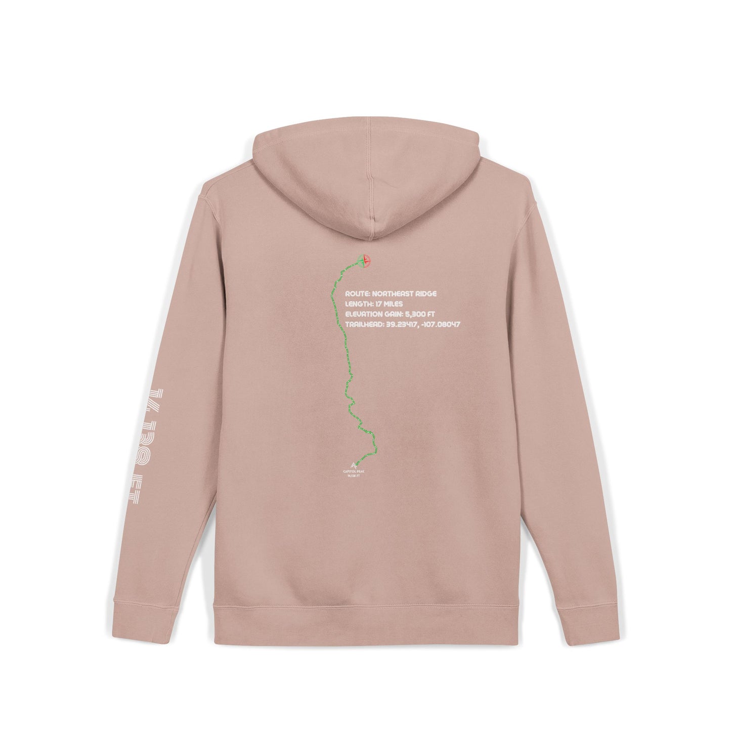 CO 14er Hoodie | Capitol Peak