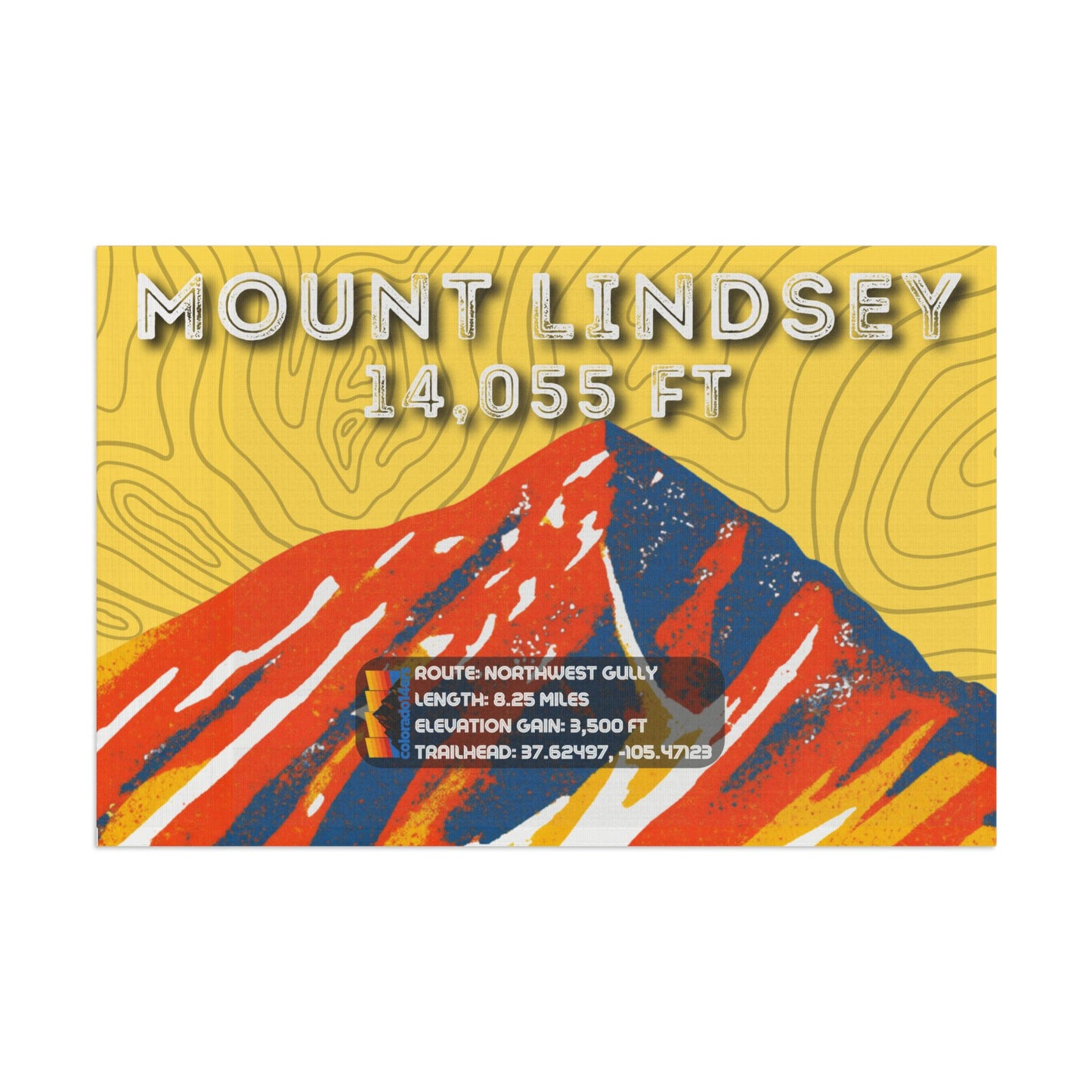 CO 14er Summit Flag | Mount Lindsey