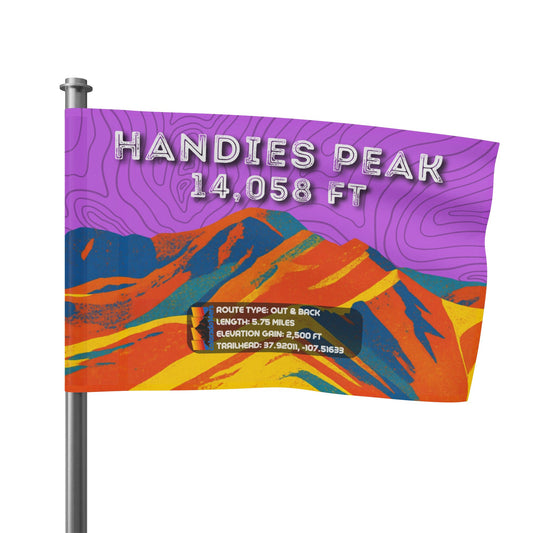 CO 14er Summit Flag | Handies Peak