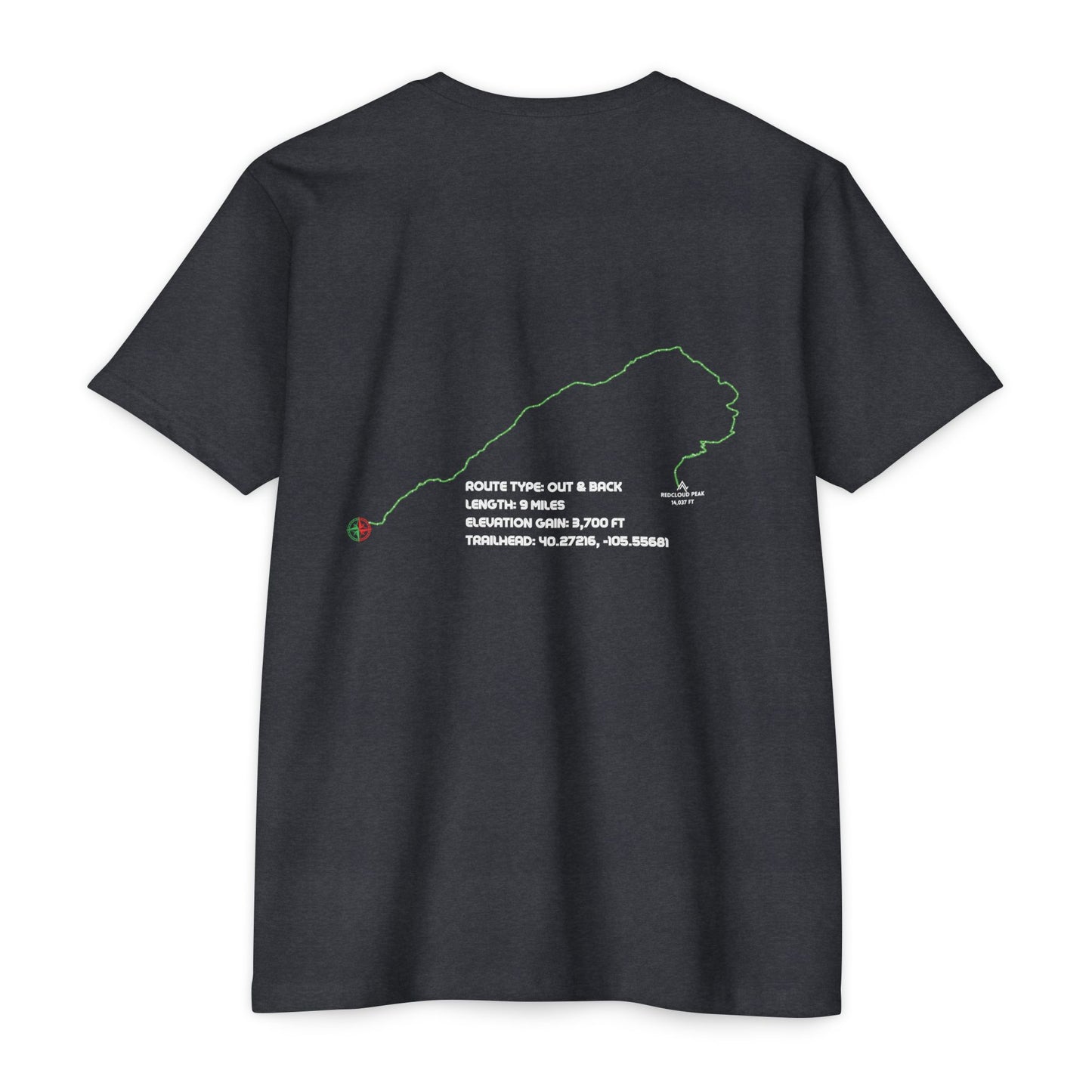 CO 14er T-Shirt | Redcloud Peak