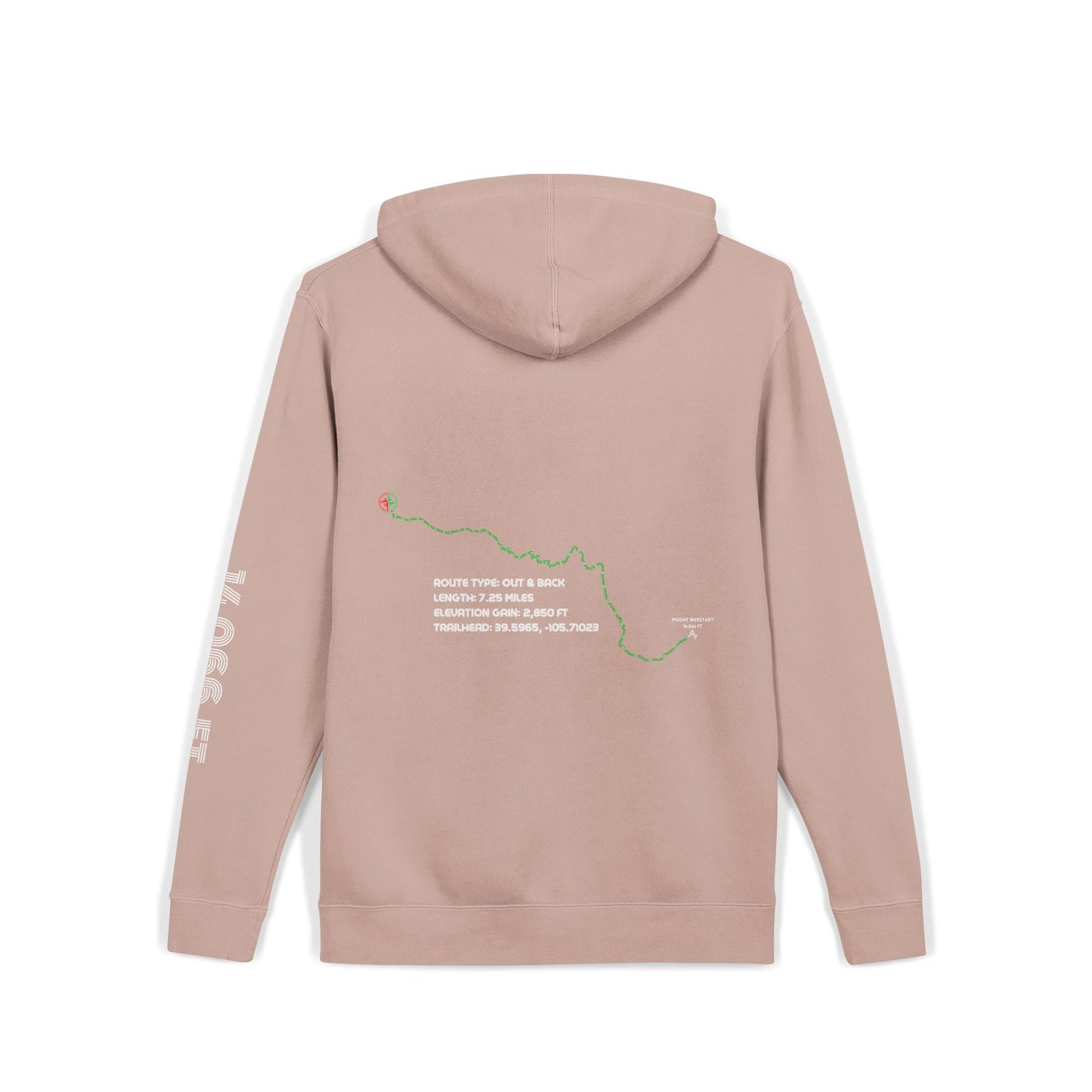 CO 14er Hoodie | Mount Bierstadt
