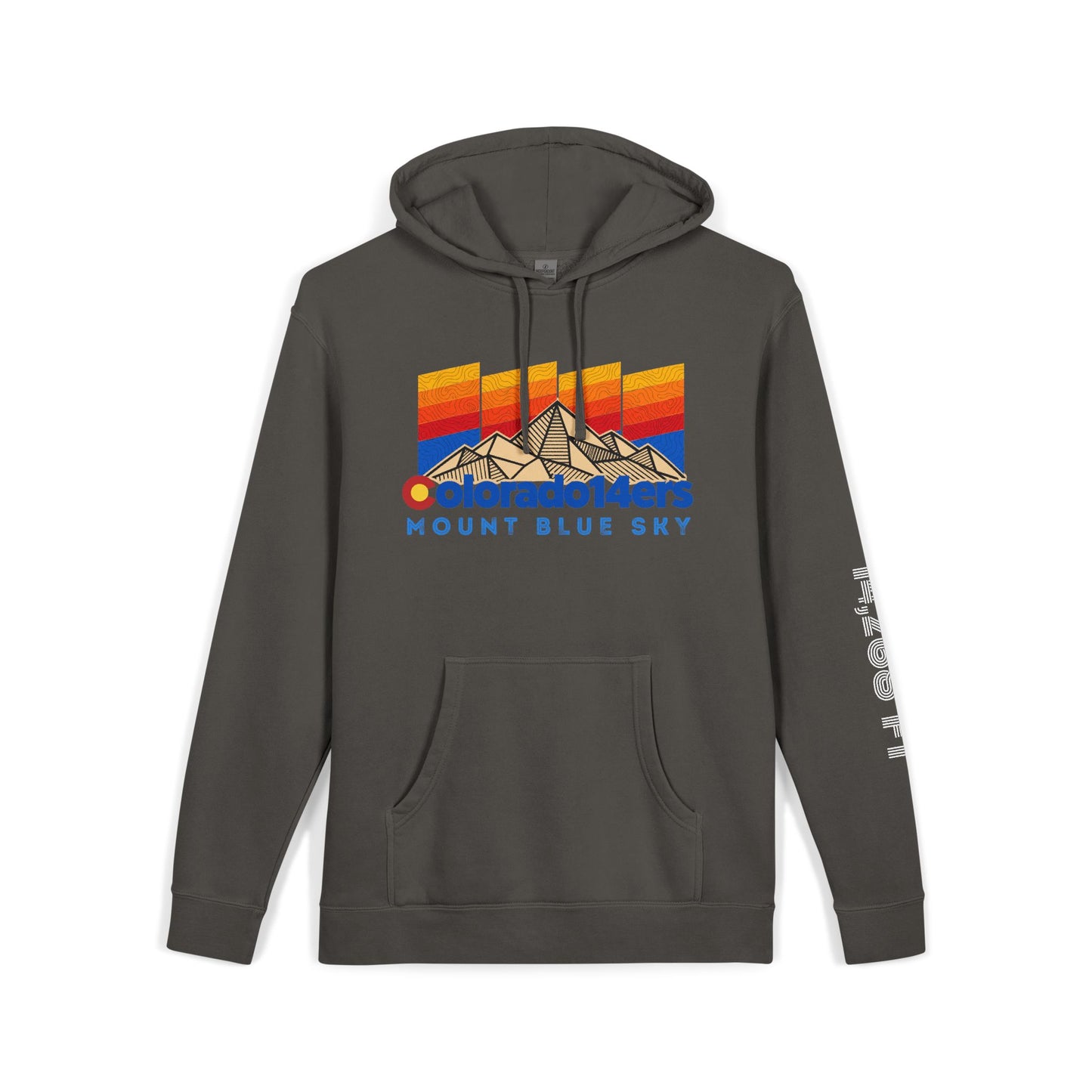 CO 14er Hoodie | Mount Blue Sky