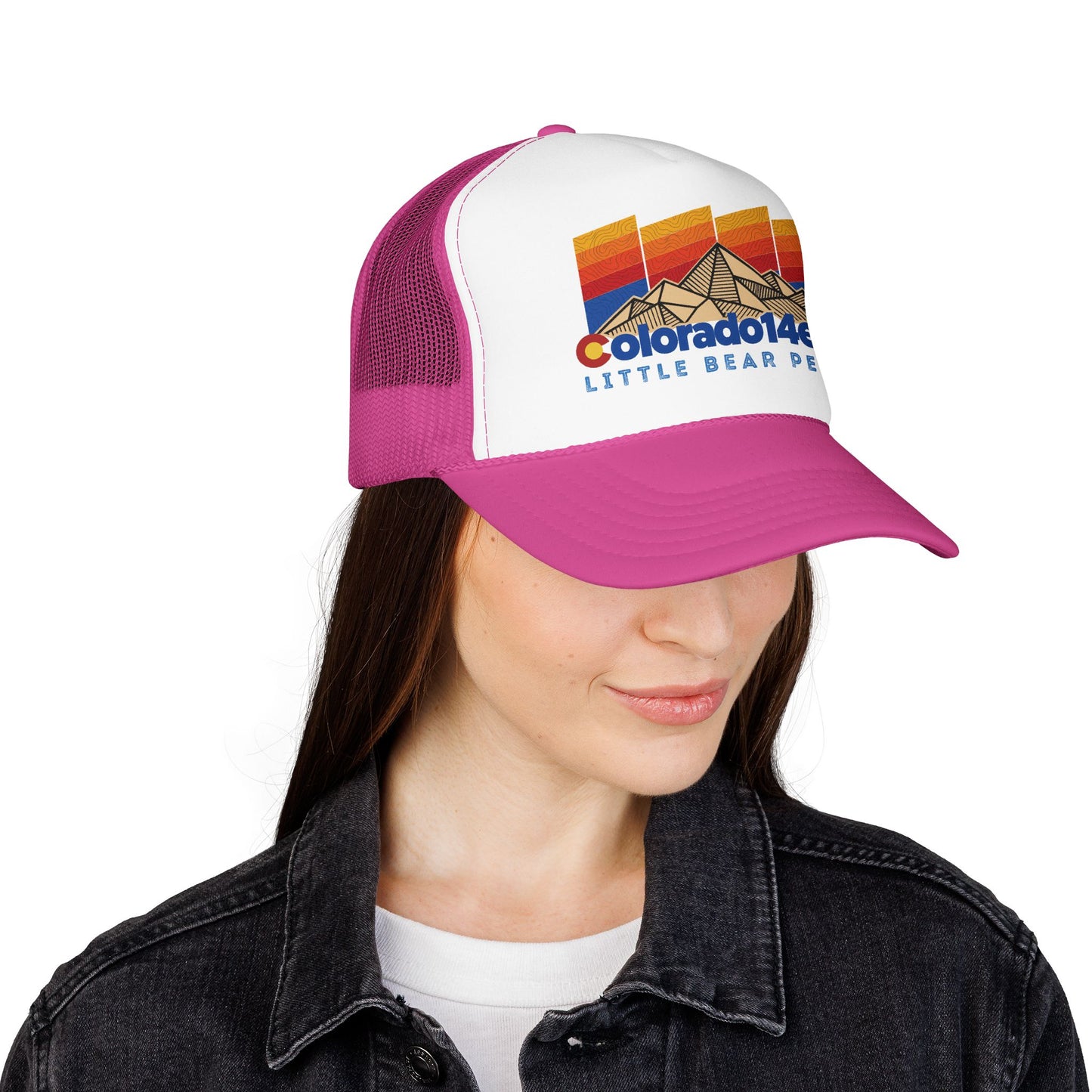 CO 14er Trucker Hat | Little Bear Peak