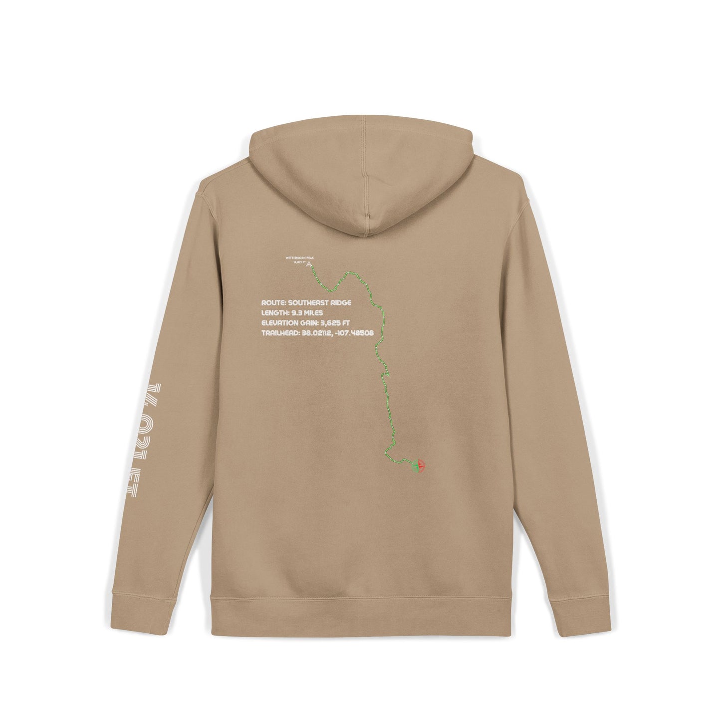 CO 14er Hoodie | Wetterhorn Peak