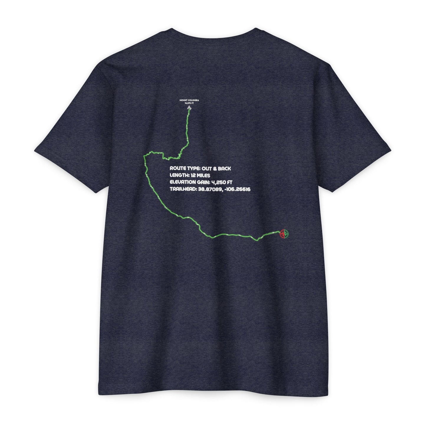CO 14er T-Shirt | Mount Columbia