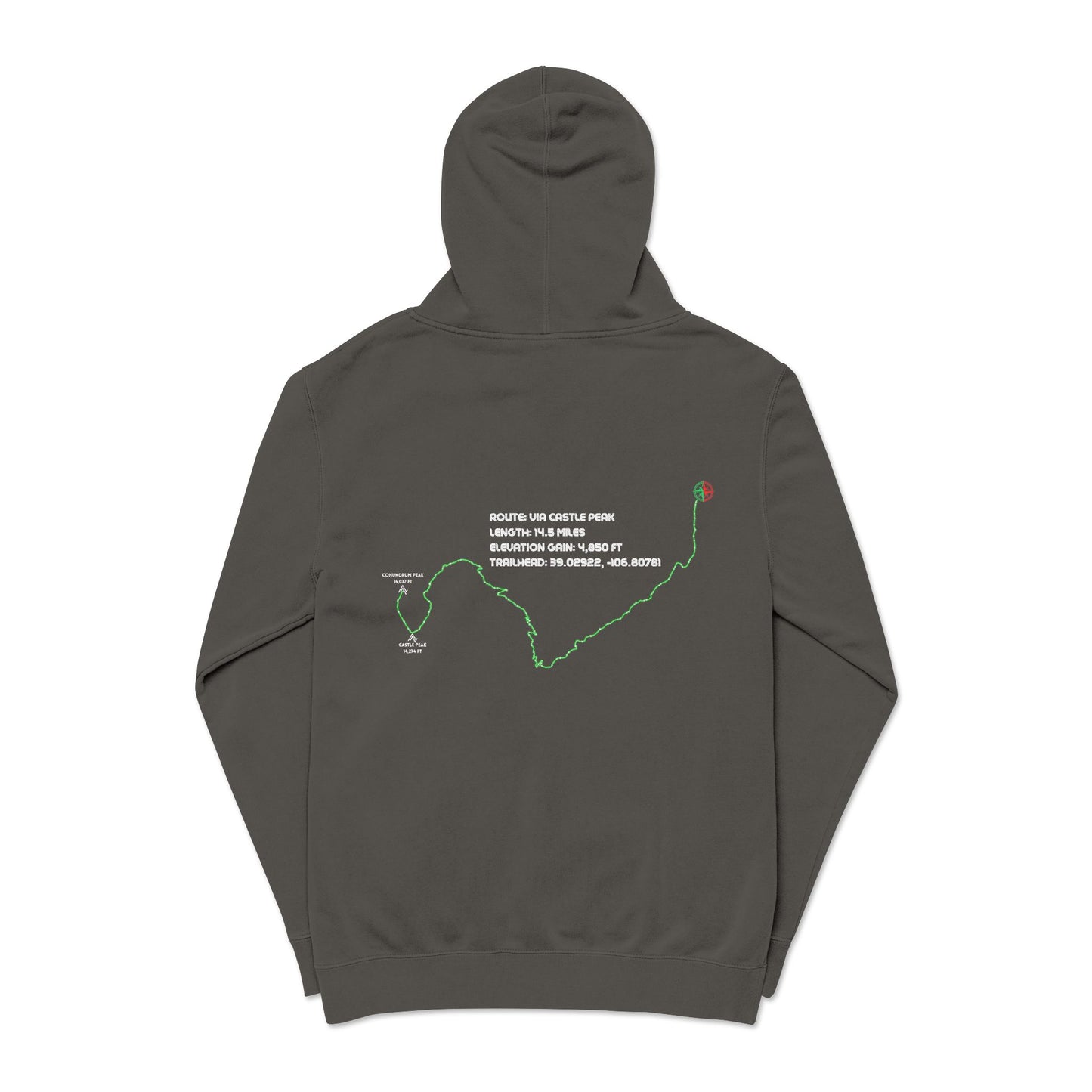 CO 14er Hoodie | Conundrum Peak