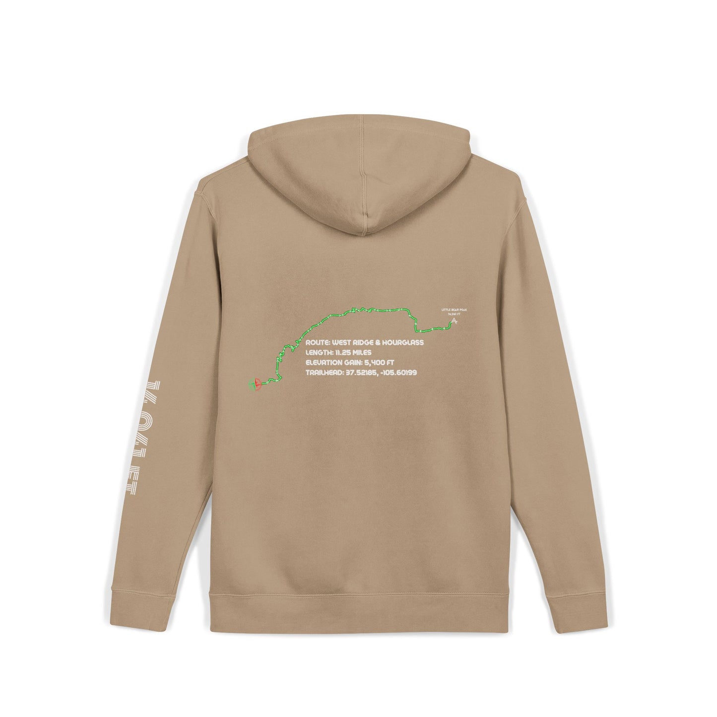 CO 14er Hoodie | Little Bear Peak
