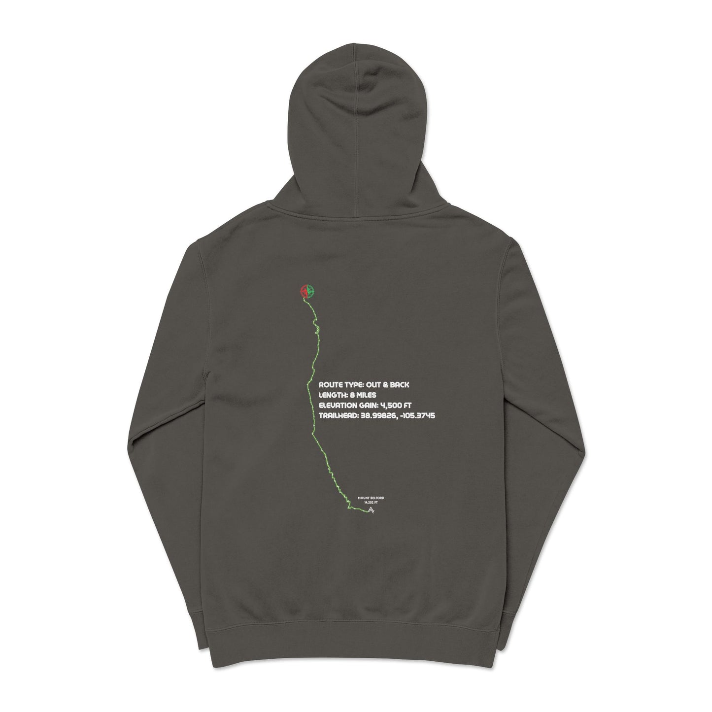 CO 14er Hoodie | Mount Belford