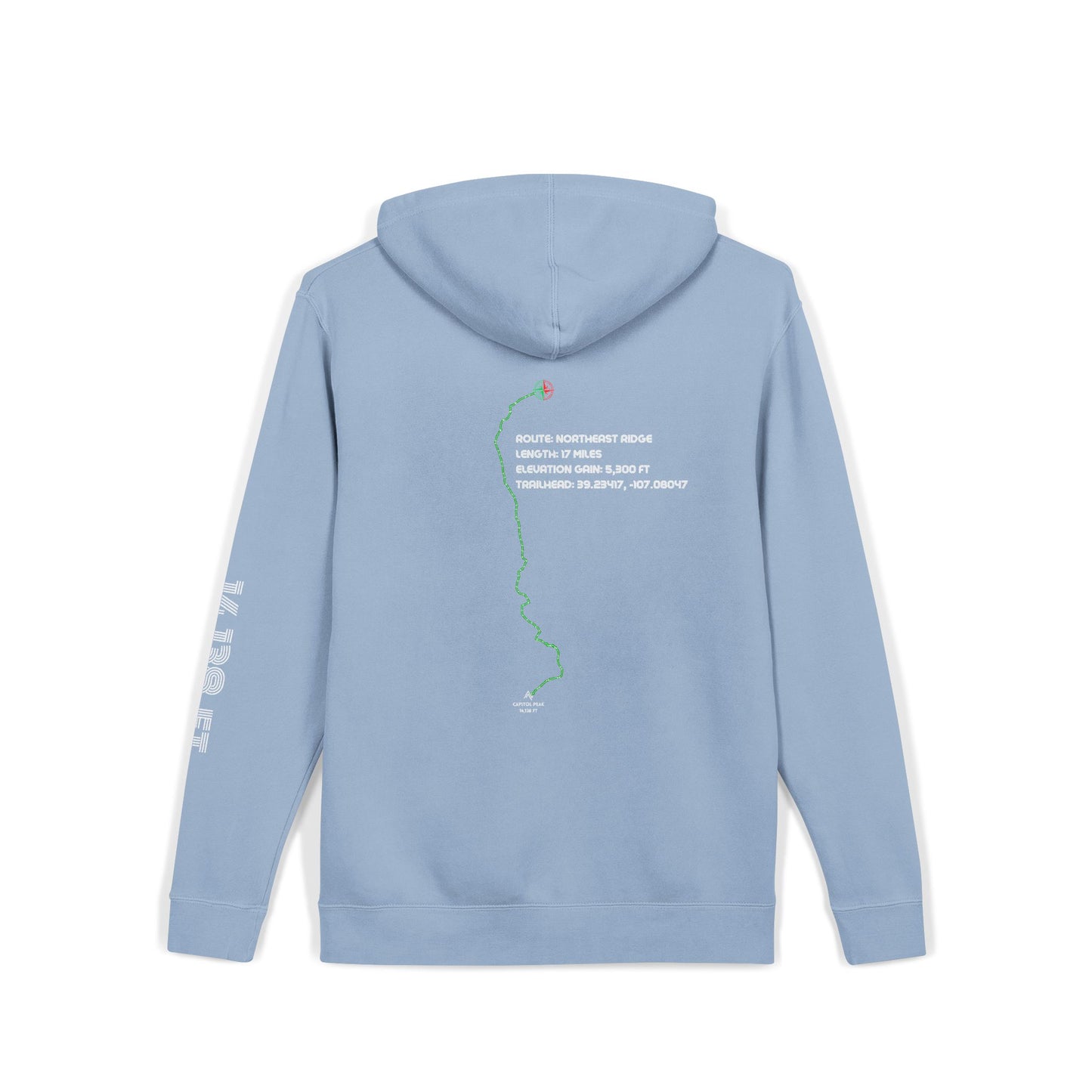 CO 14er Hoodie | Capitol Peak