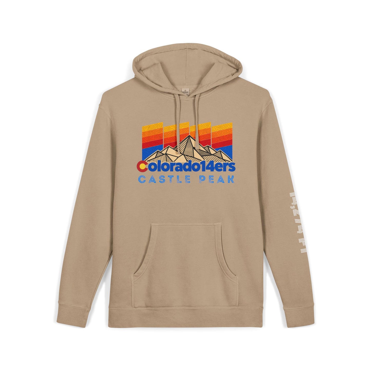CO 14er Hoodie | Castle Peak
