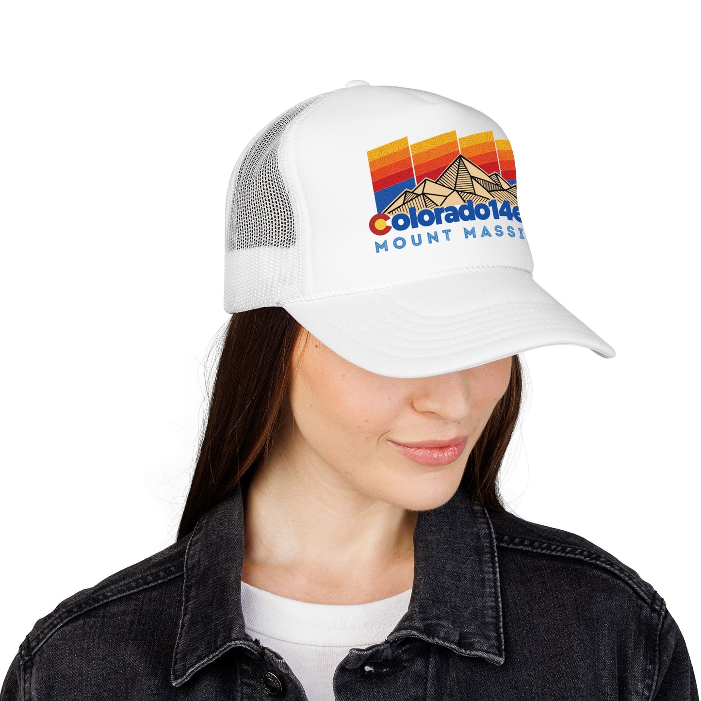 CO 14er Trucker Hat | Mount Massive